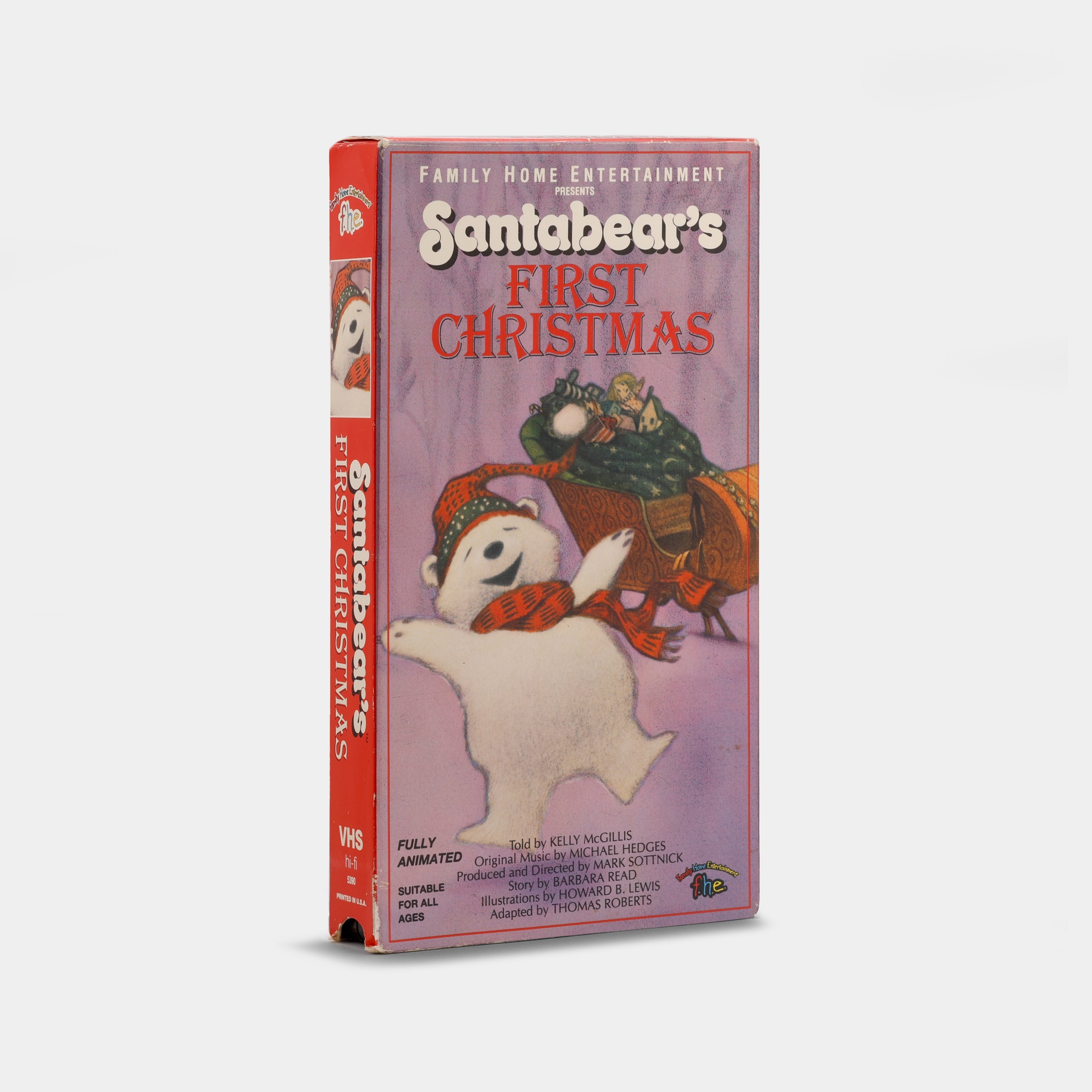 Santabear’s First Christmas VHS Tape