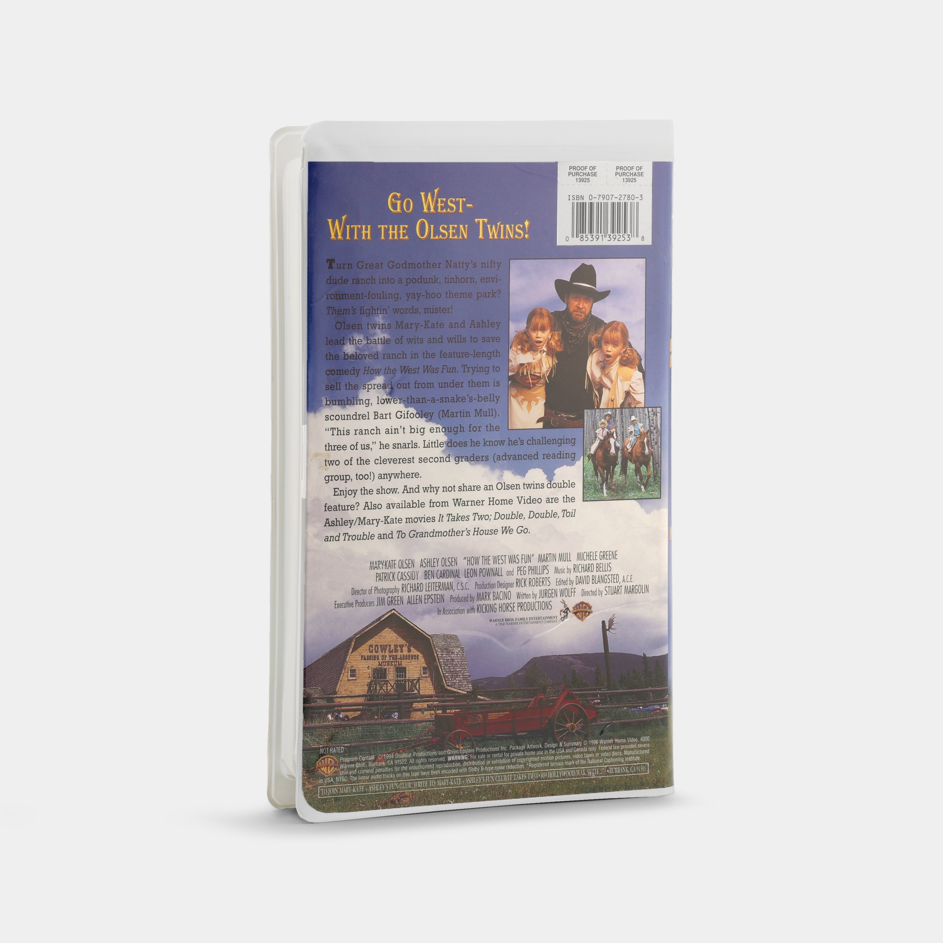 How the West Was Fun VHS Tape