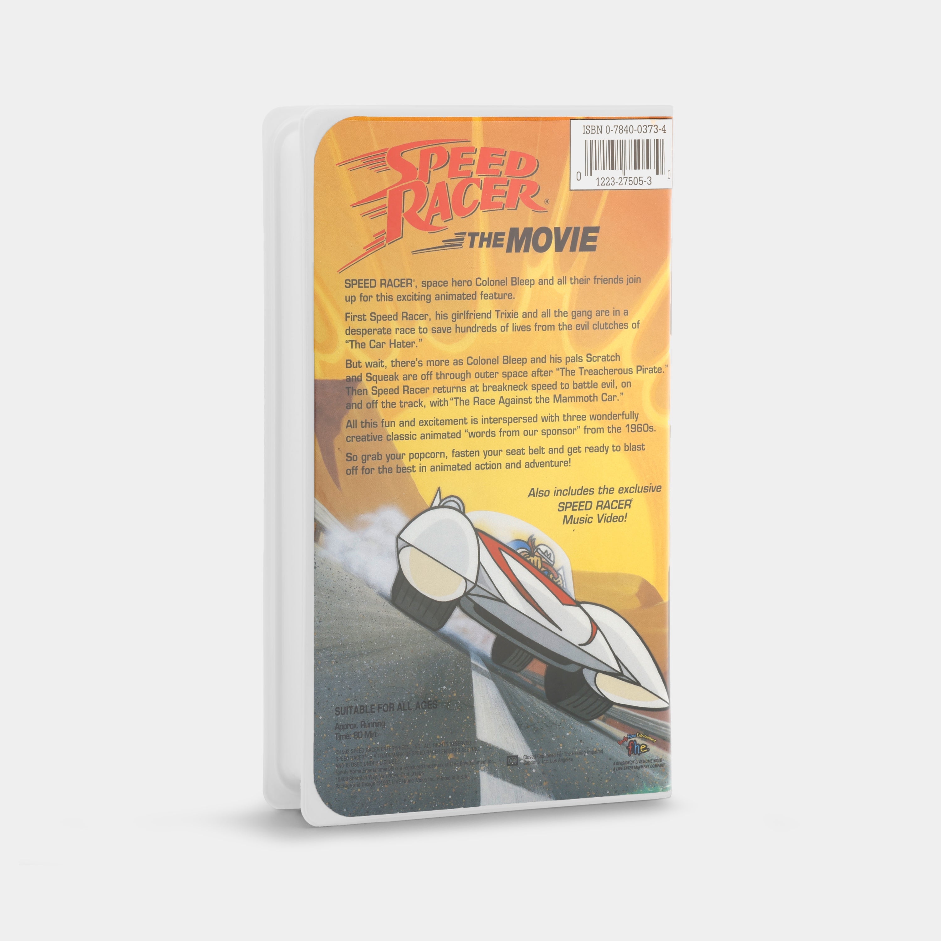 Speed Racer VHS Tape