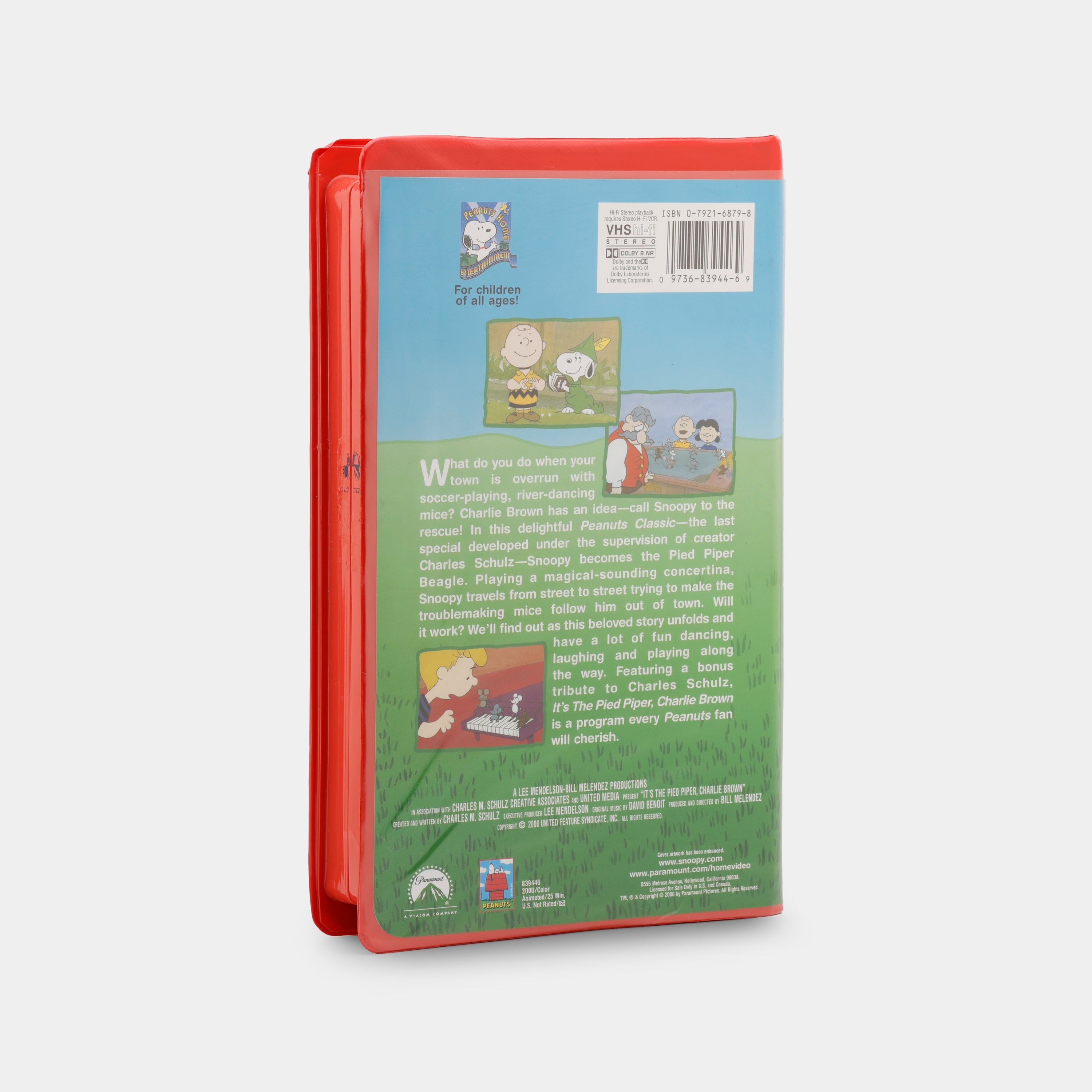 It’s the Pied Piper, Charlie Brown VHS Tape