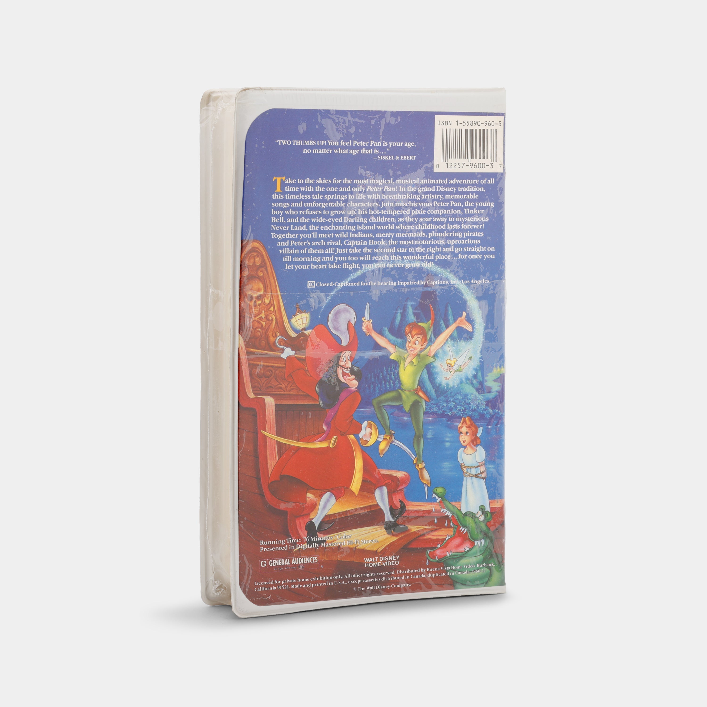 Peter Pan (Sealed) VHS Tape