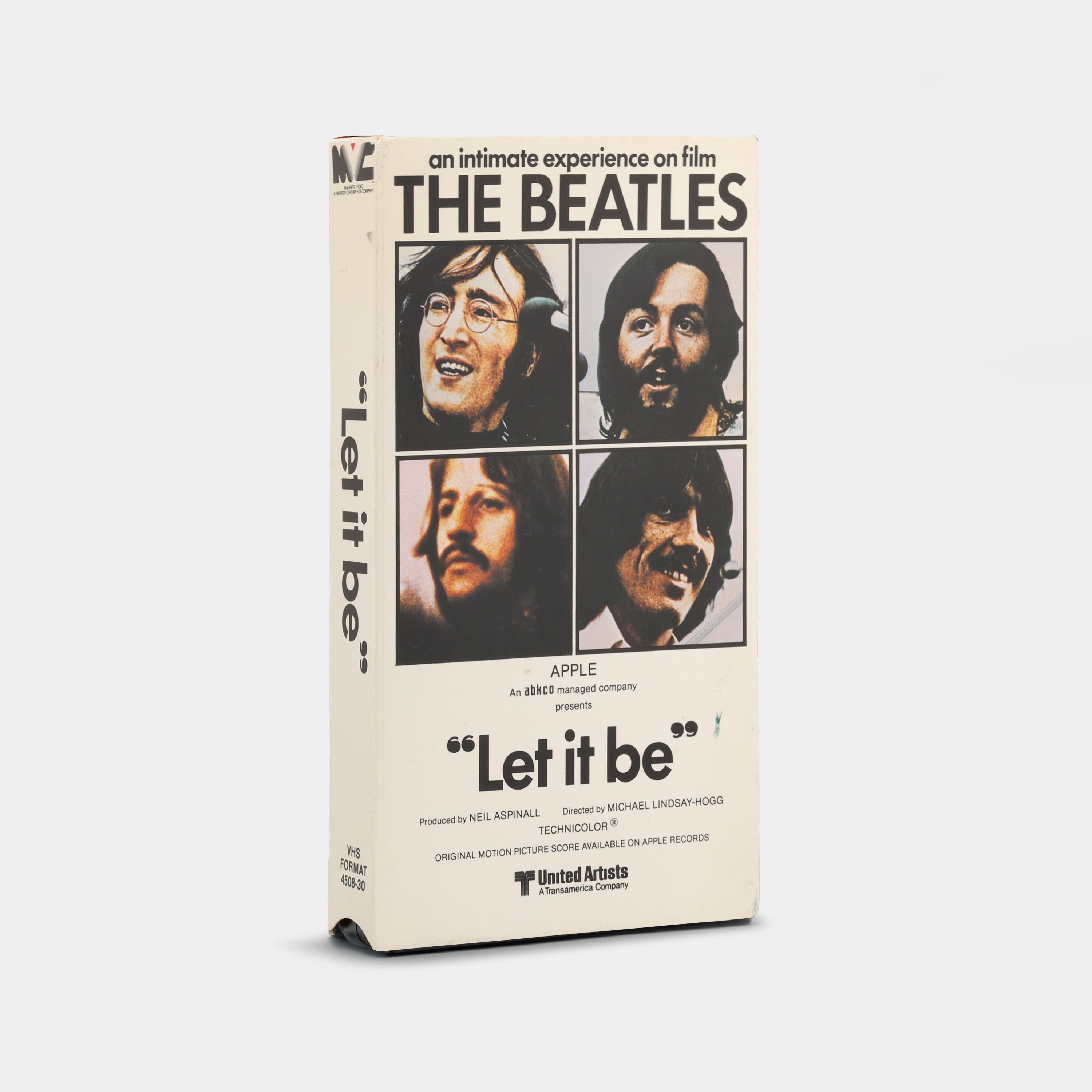 Let It Be VHS Tape