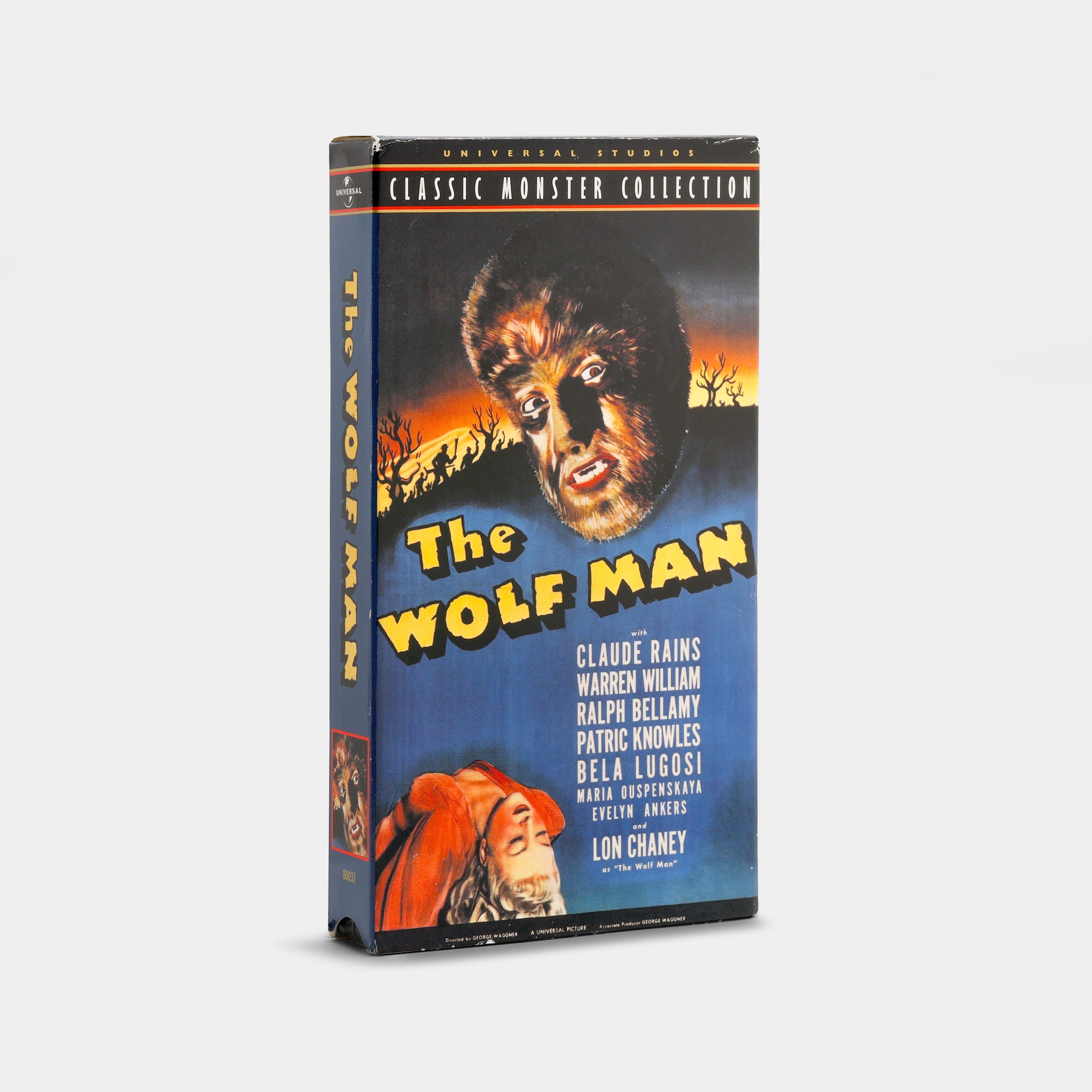 The Wolf Man VHS Tape