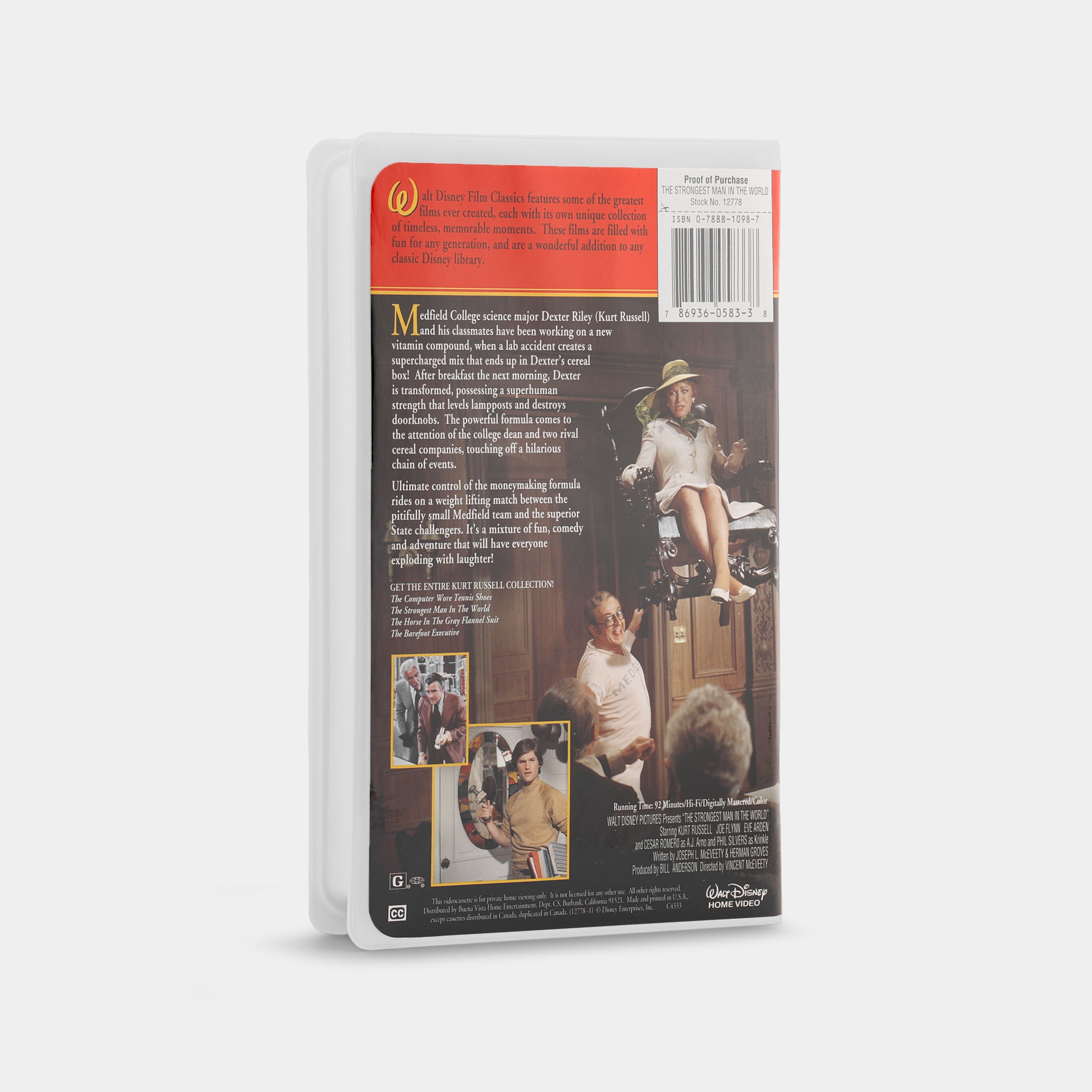 The Strongest Man in the World VHS Tape