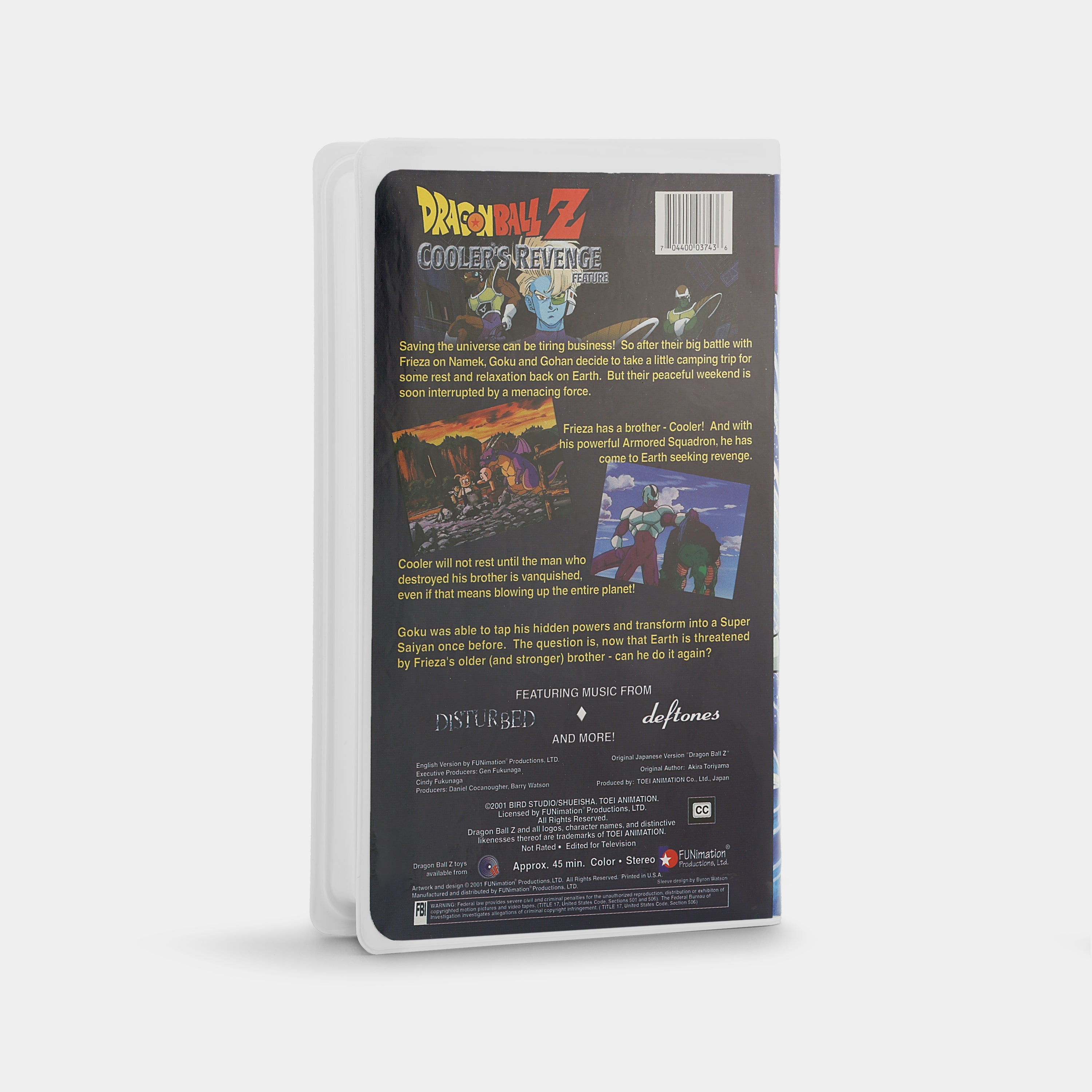 Dragon Ball Z: Cooler's Revenge VHS Tape