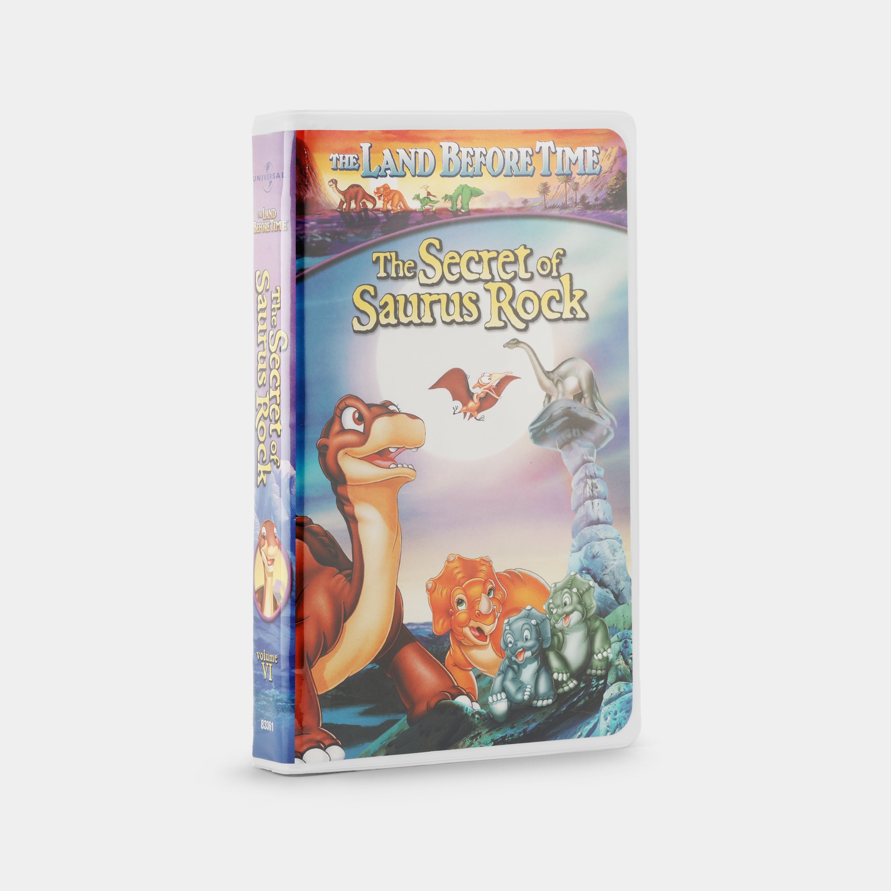 The Land Before Time VI: The Secret of Saurus Rock VHS Tape