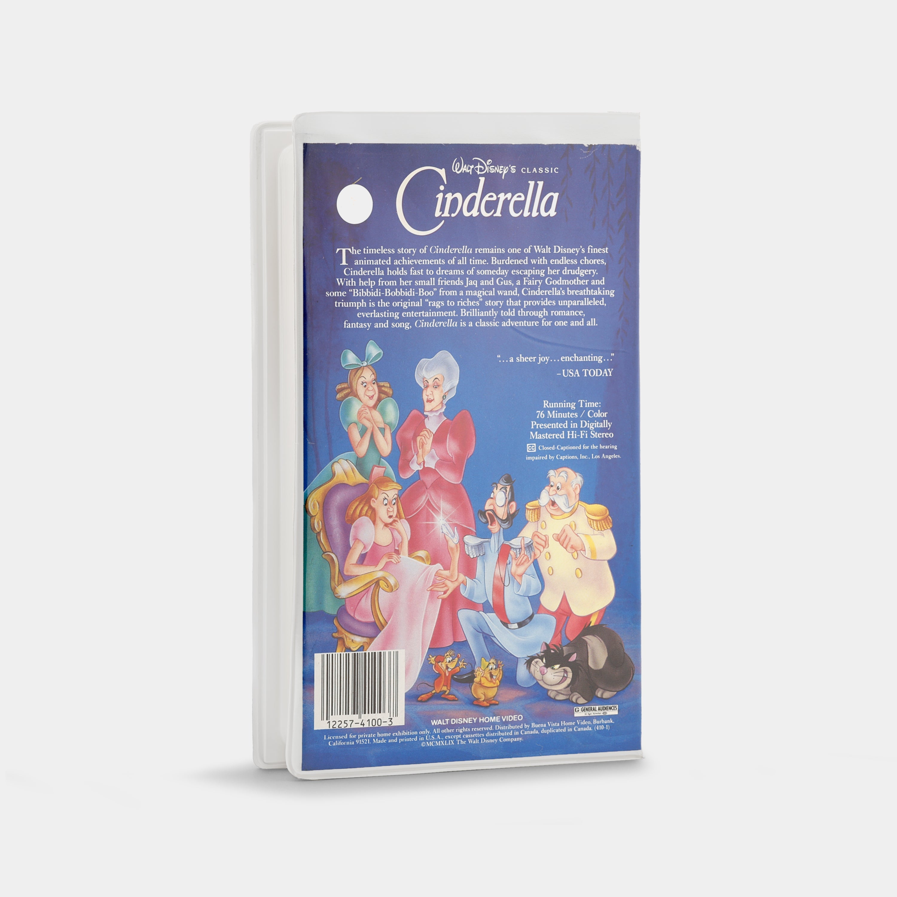 Cinderella (The Classics) VHS Tape