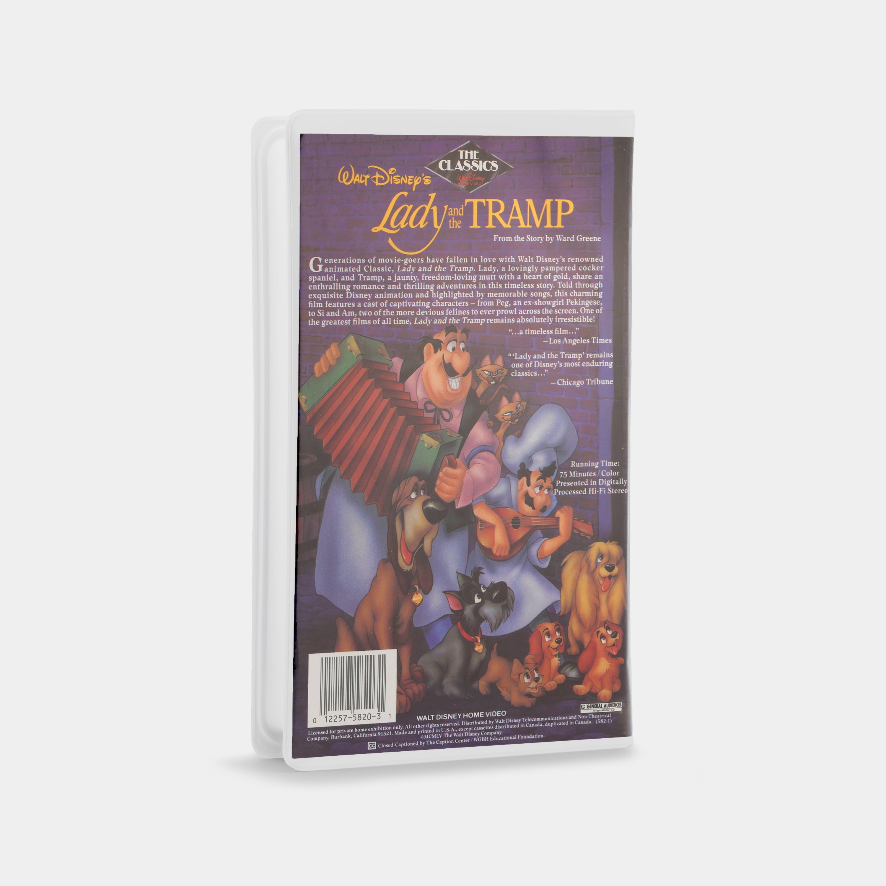 Lady and the Tramp (The Classics) VHS Tape