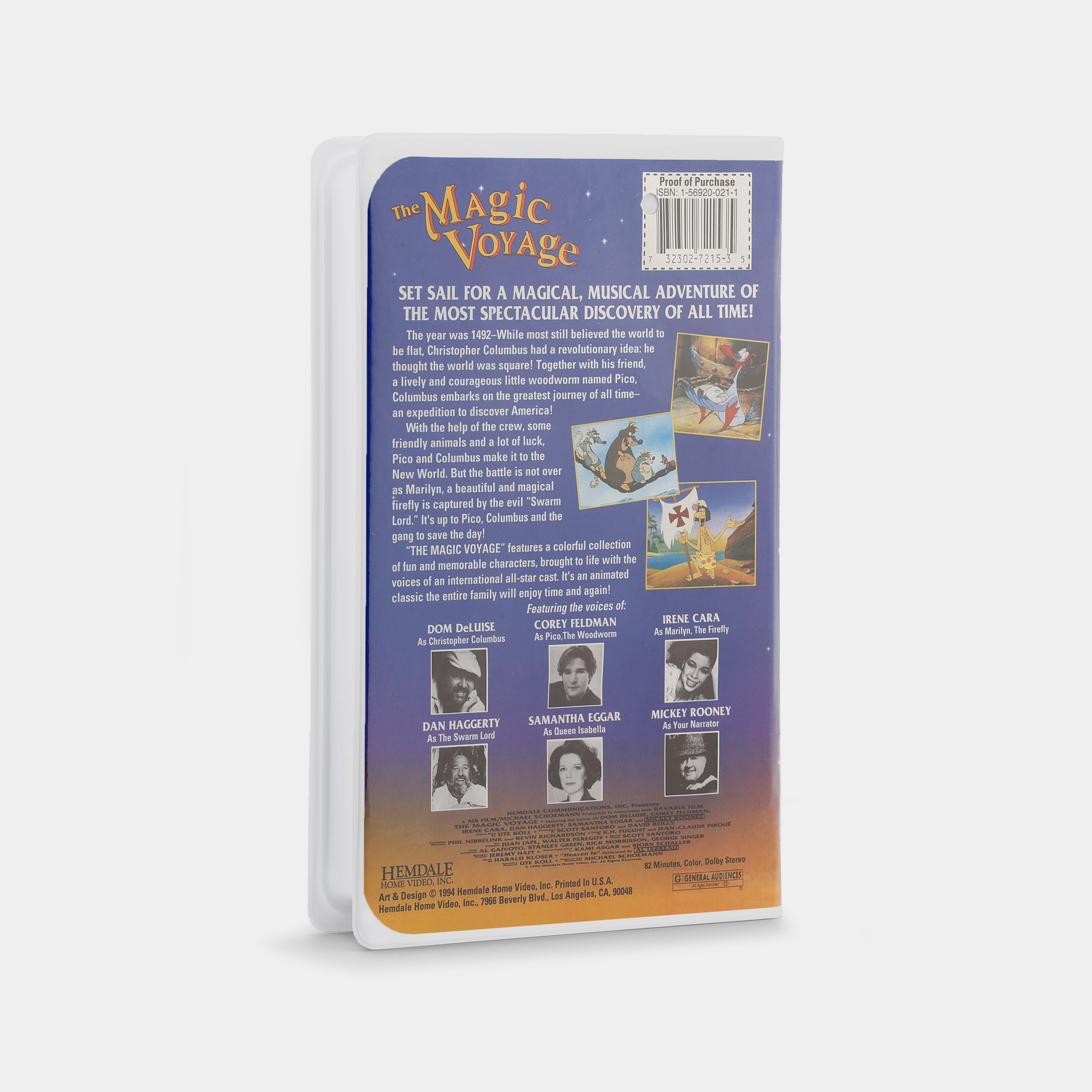 The Magic Voyage VHS Tape