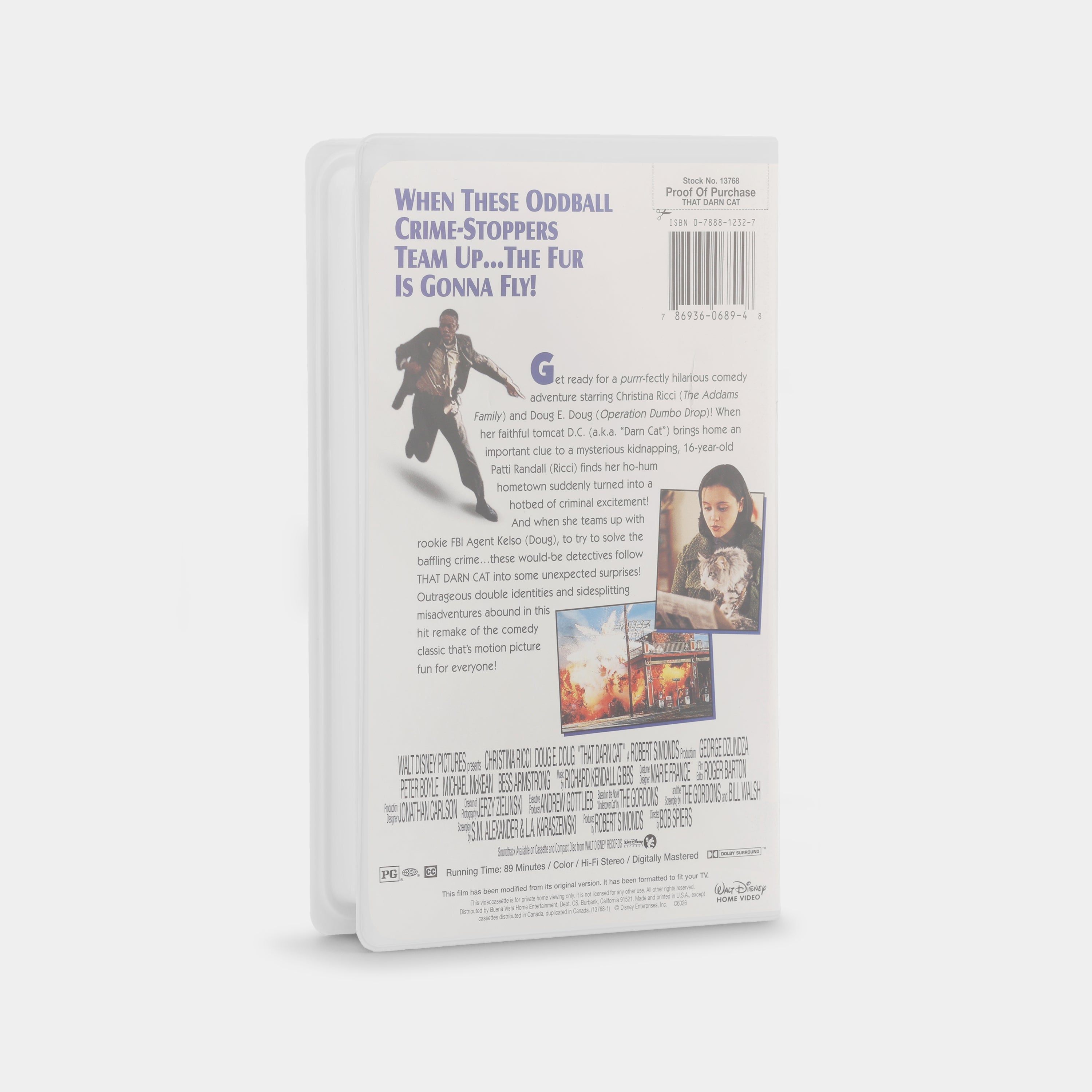 That Darn Cat VHS Tape