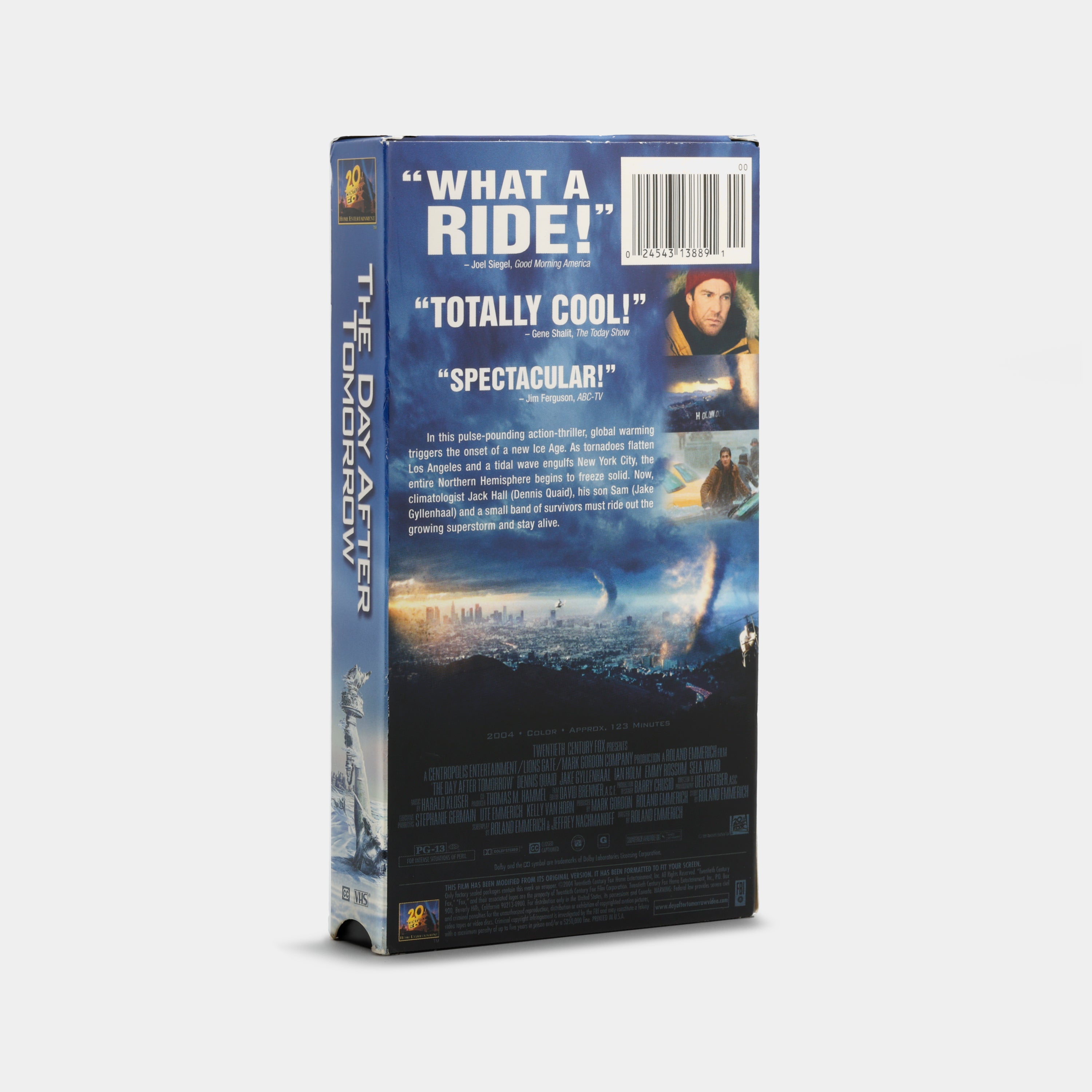 The Day After Tomorrow VHS Tape