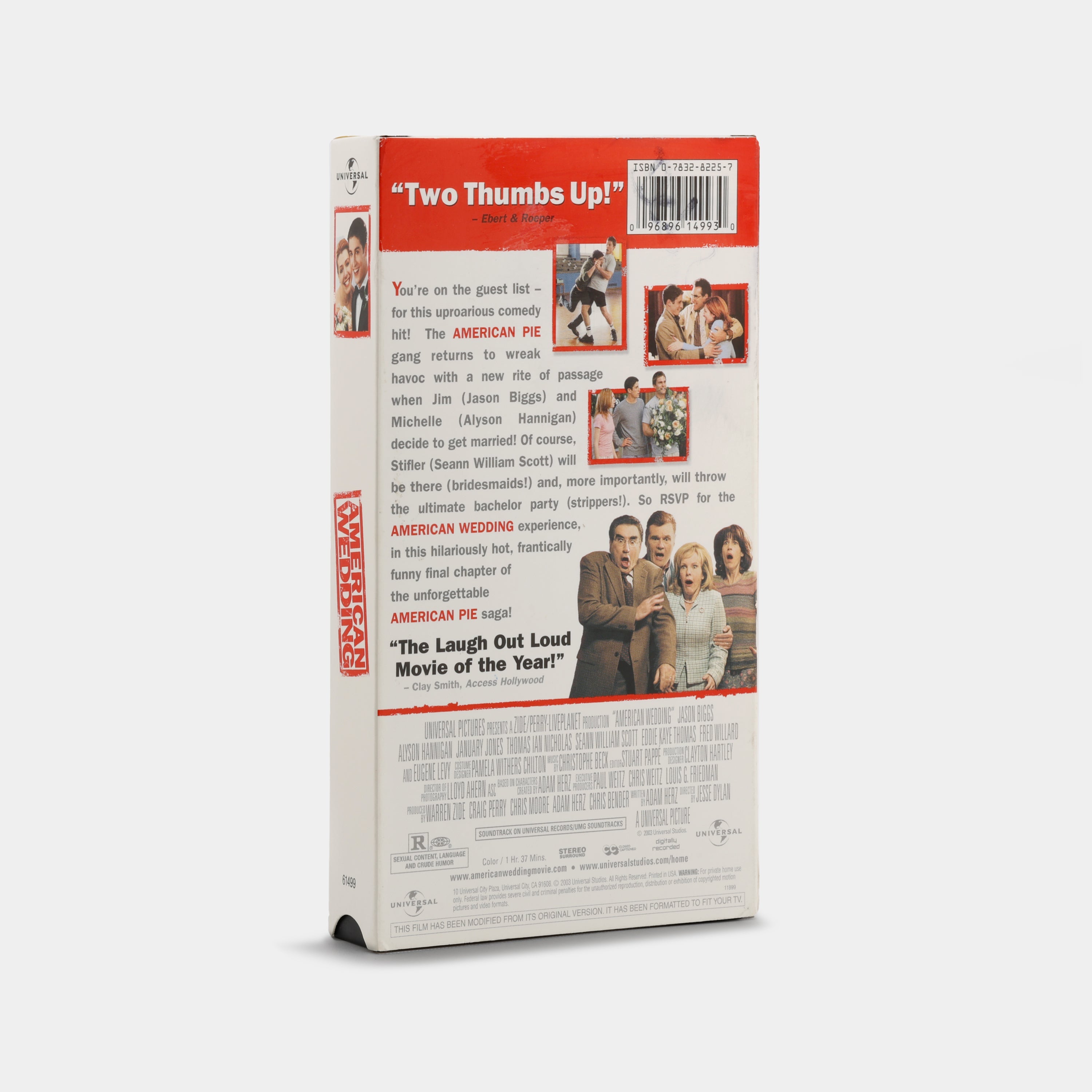 American Wedding VHS Tape