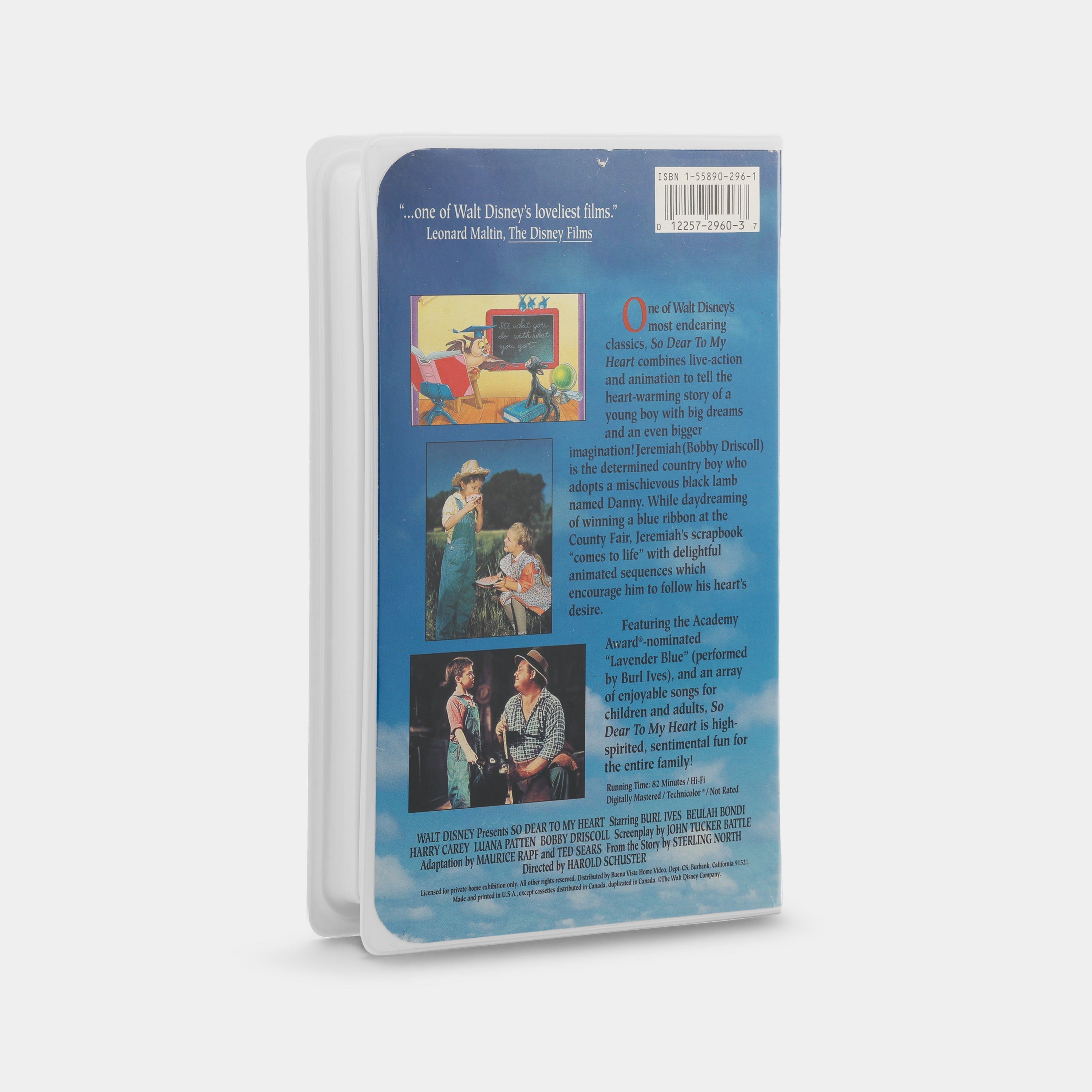 So Dear to My Heart VHS Tape