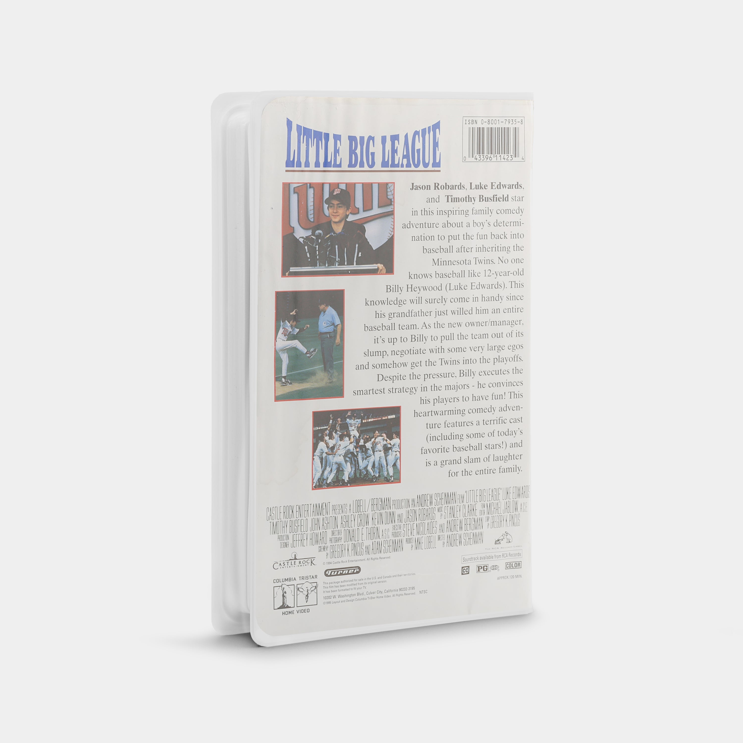 Little Big League VHS Tape