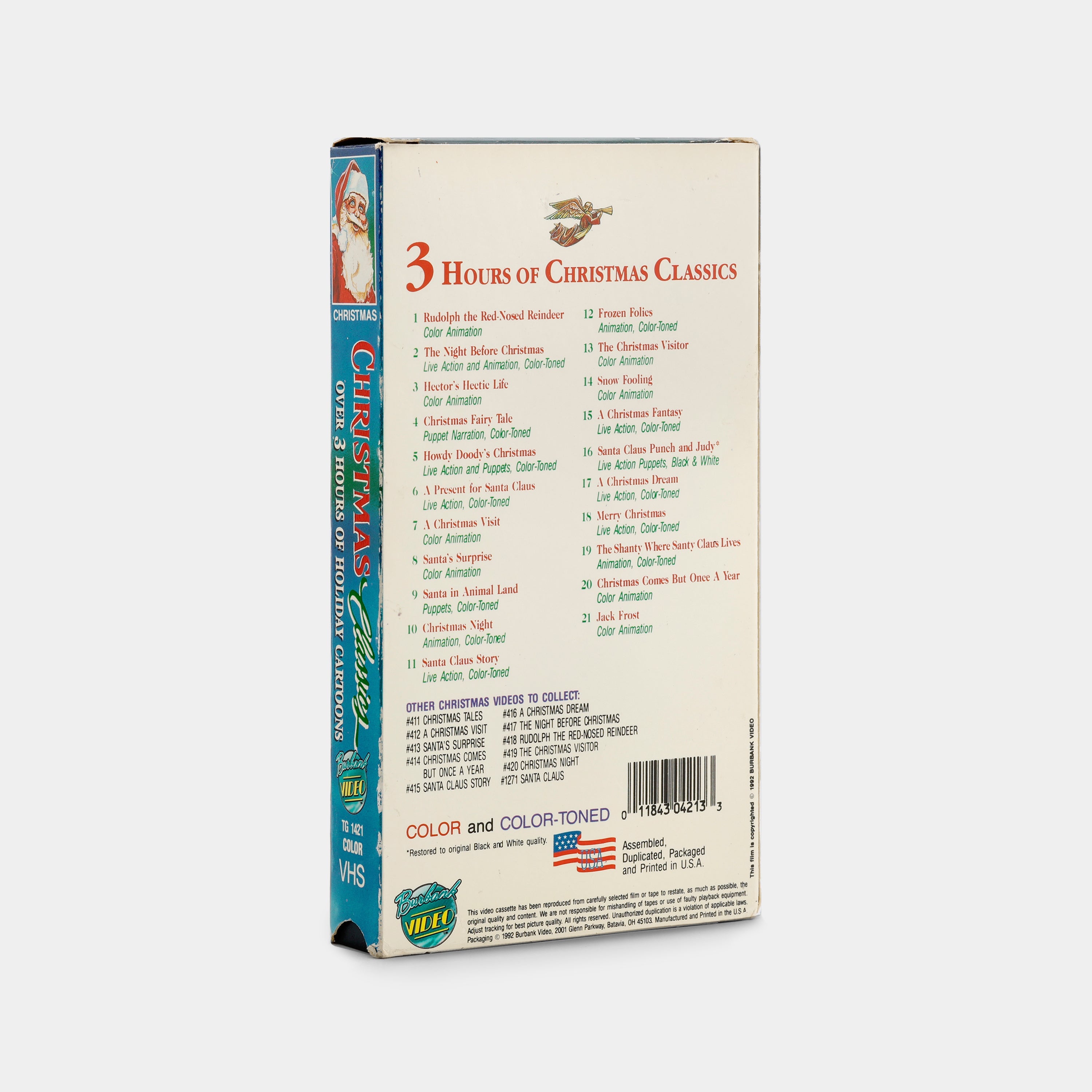 Christmas Classics VHS Tape