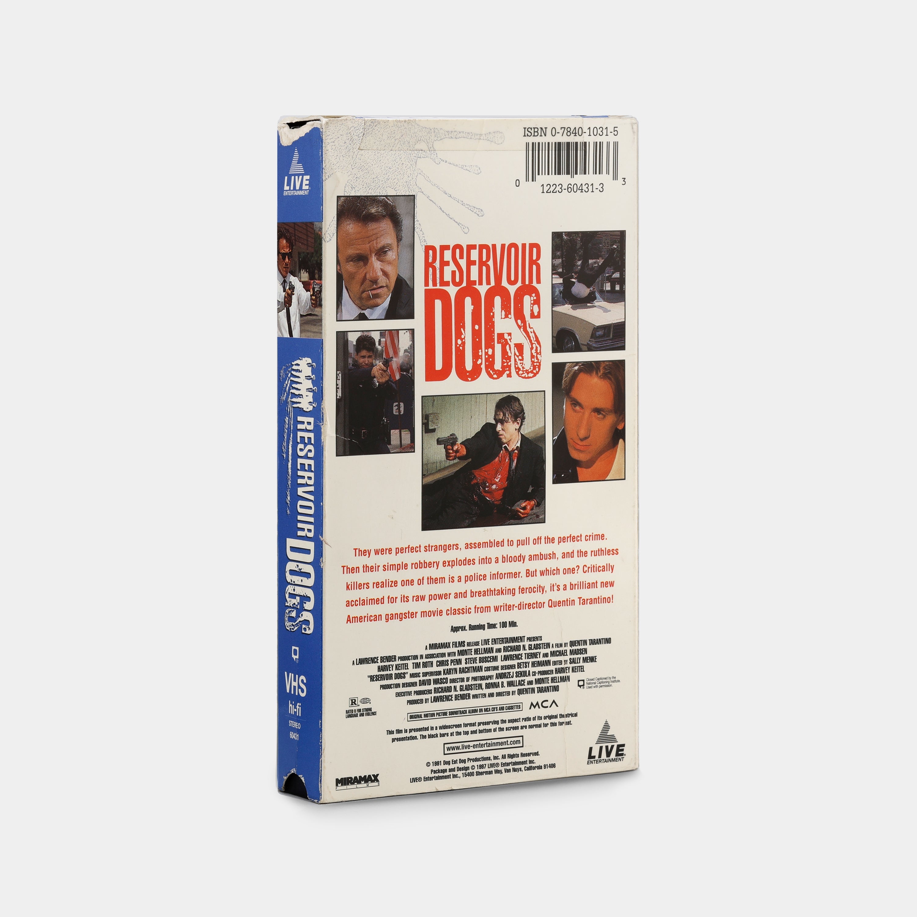 Reservoir Dogs VHS Tape