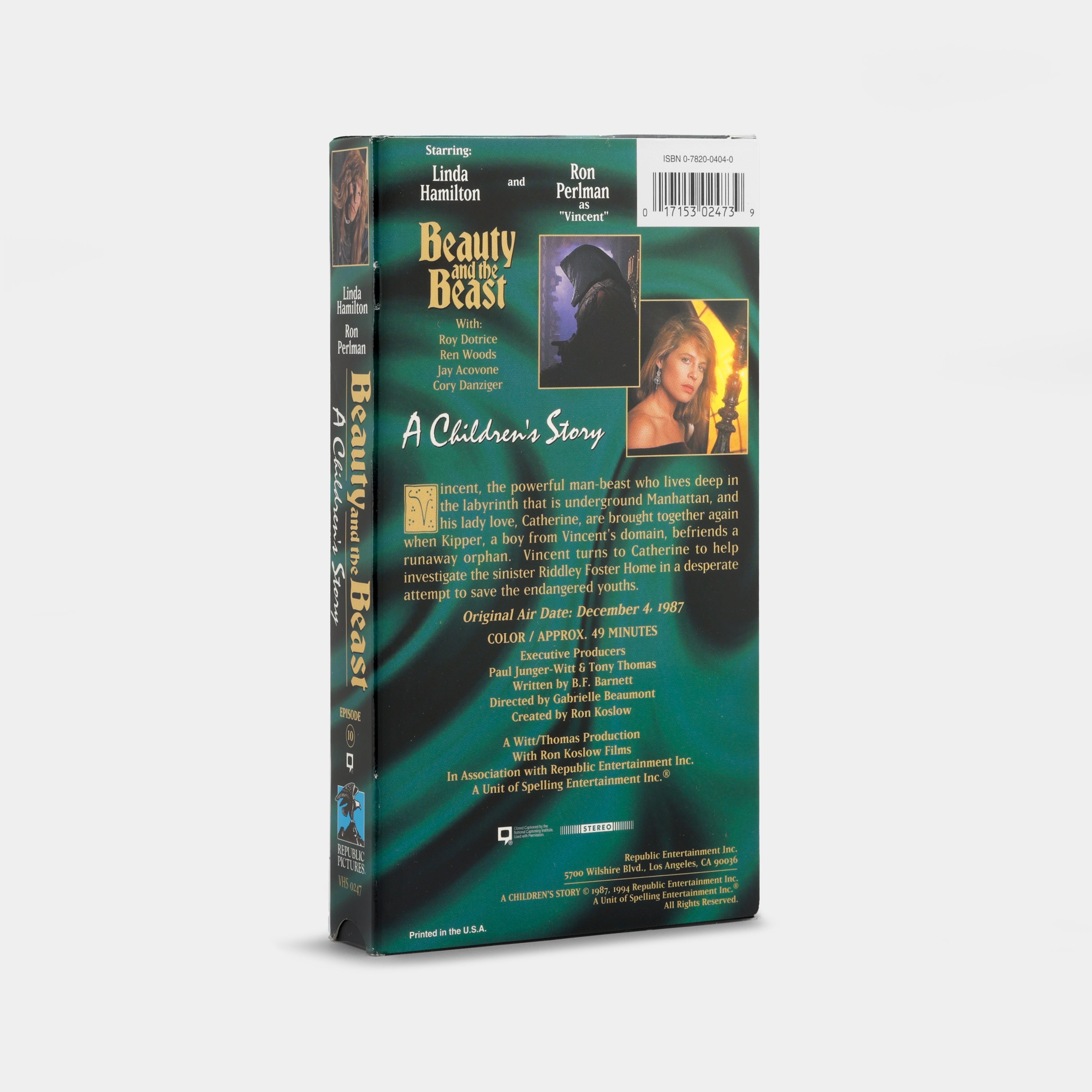 Beauty and the Beast: “A Children’s Story” VHS Tape