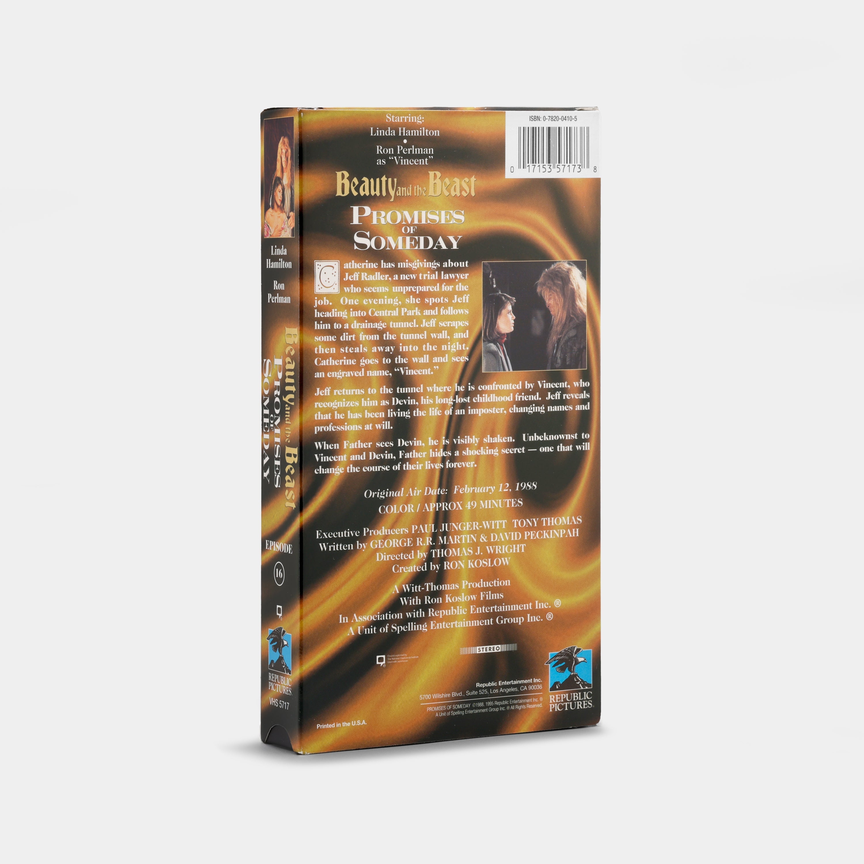 Beauty and the Beast: “Promises of Someday” VHS Tape
