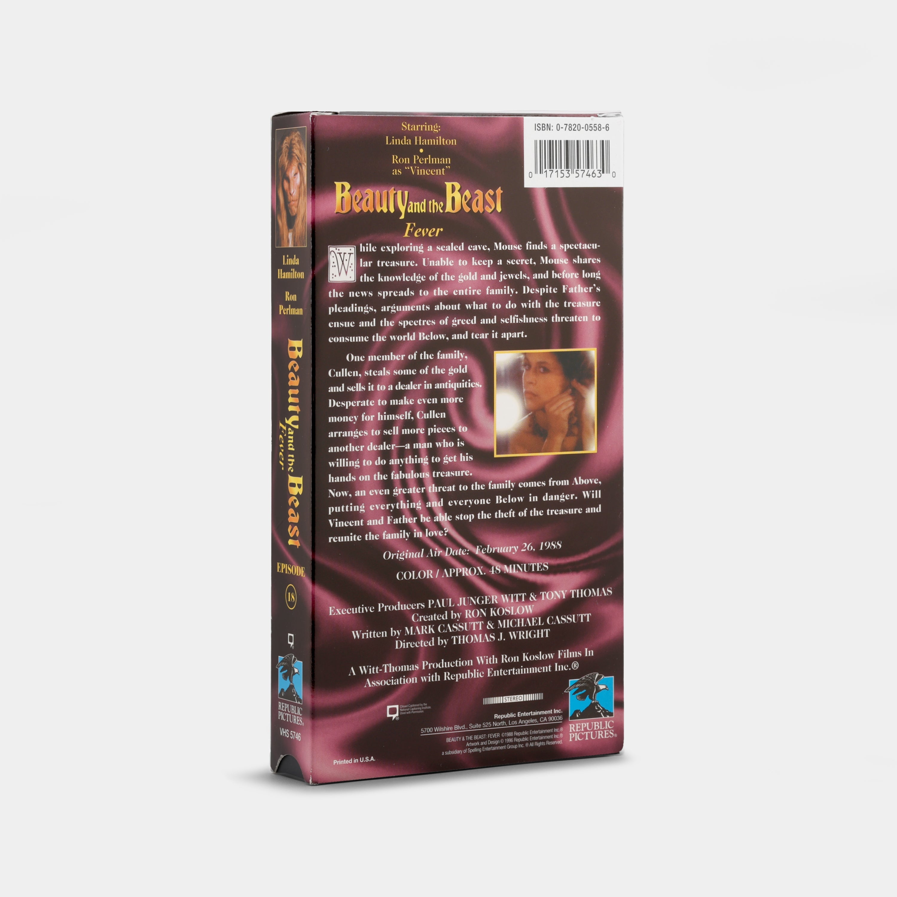 Beauty and the Beast: “Fever” VHS Tape