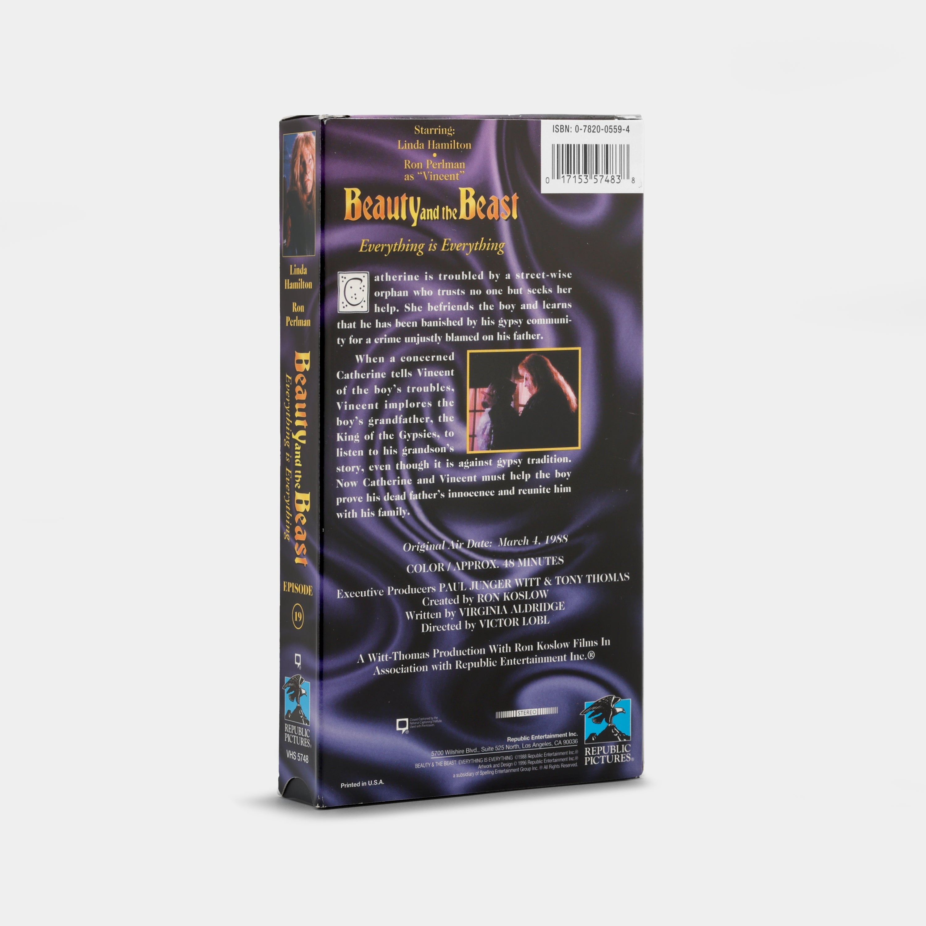 Beauty and the Beast: “Everything Is Everything” VHS Tape