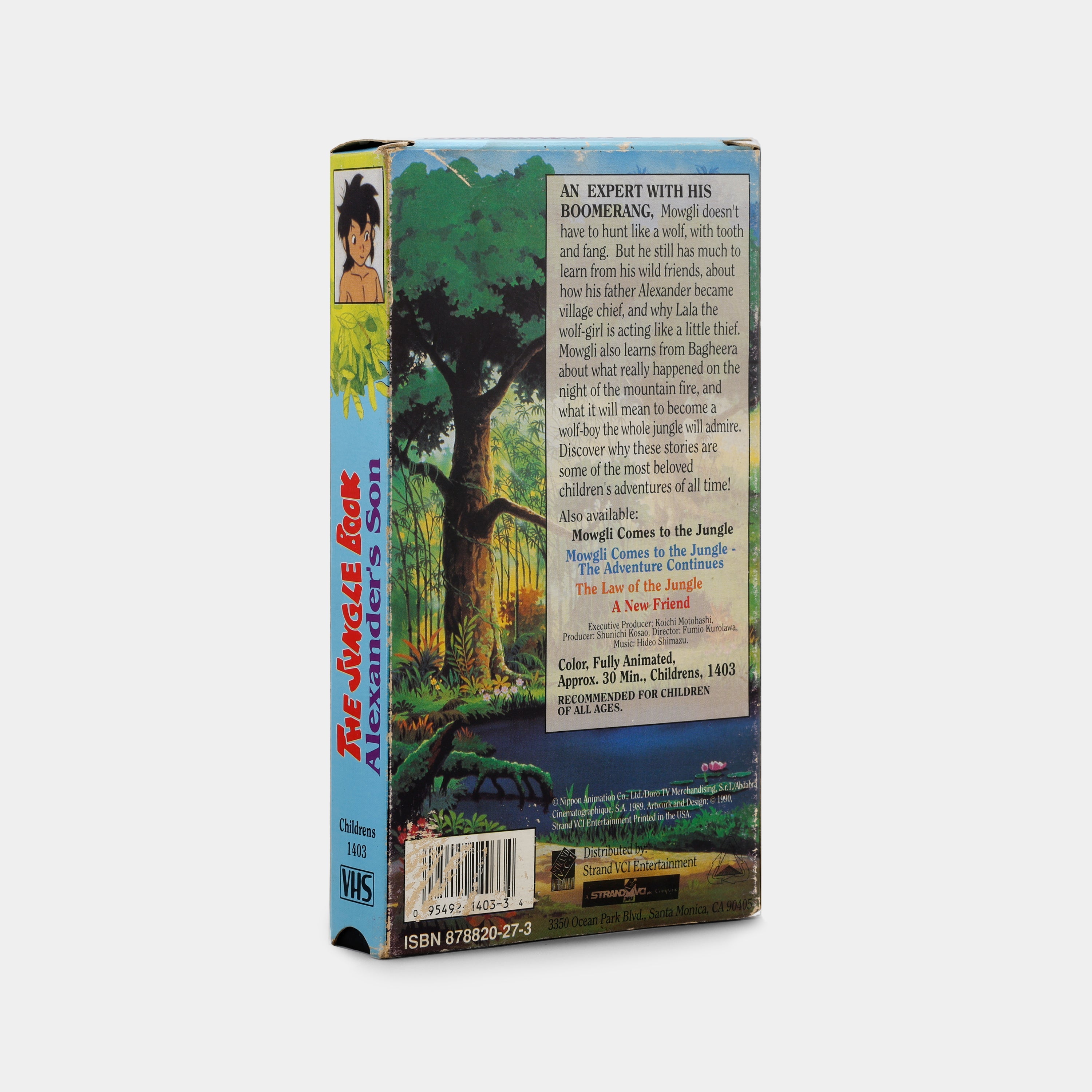 The Jungle Book: The Adventures of Mowgli – “Alexander’s Son” VHS Tape