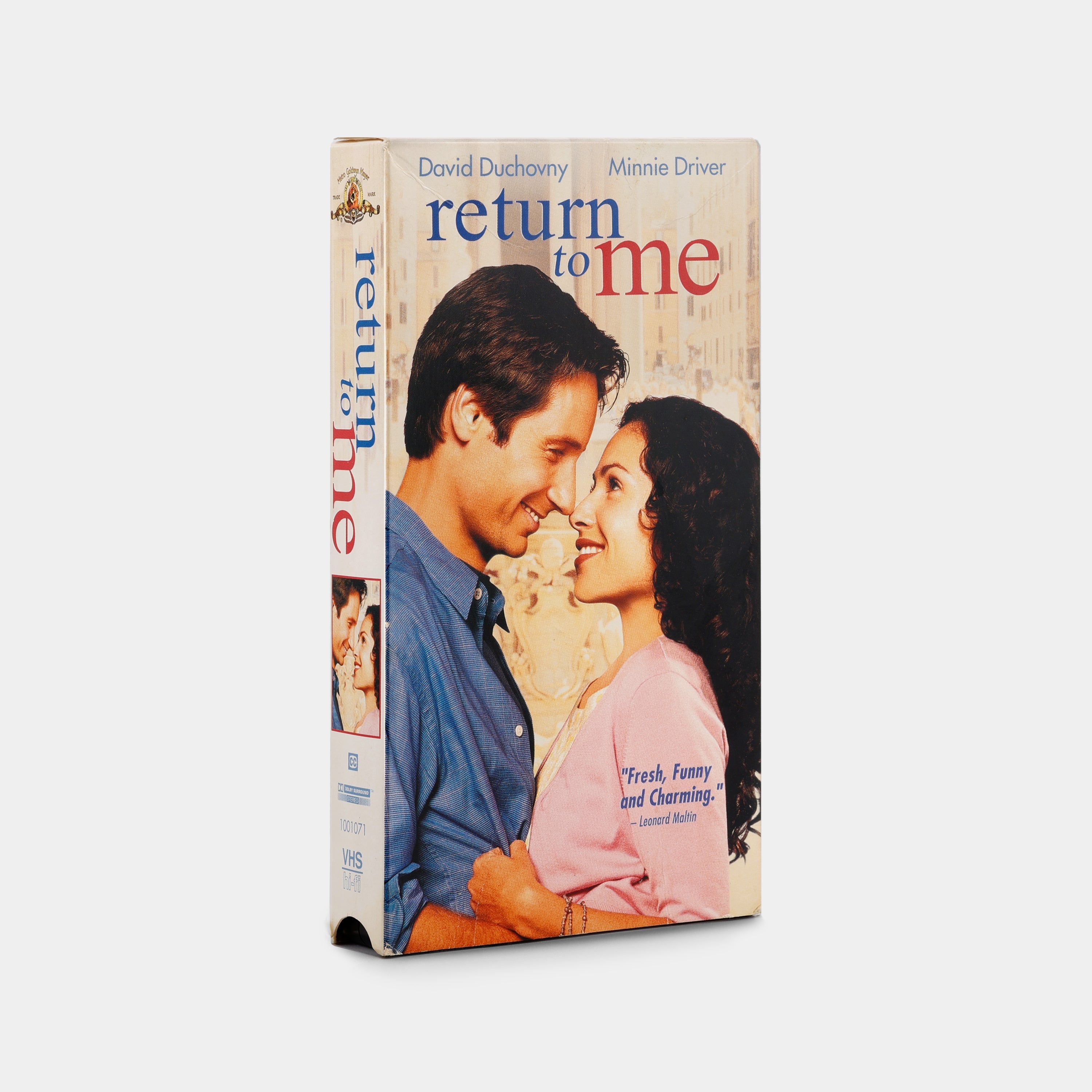 Return to Me VHS Tape