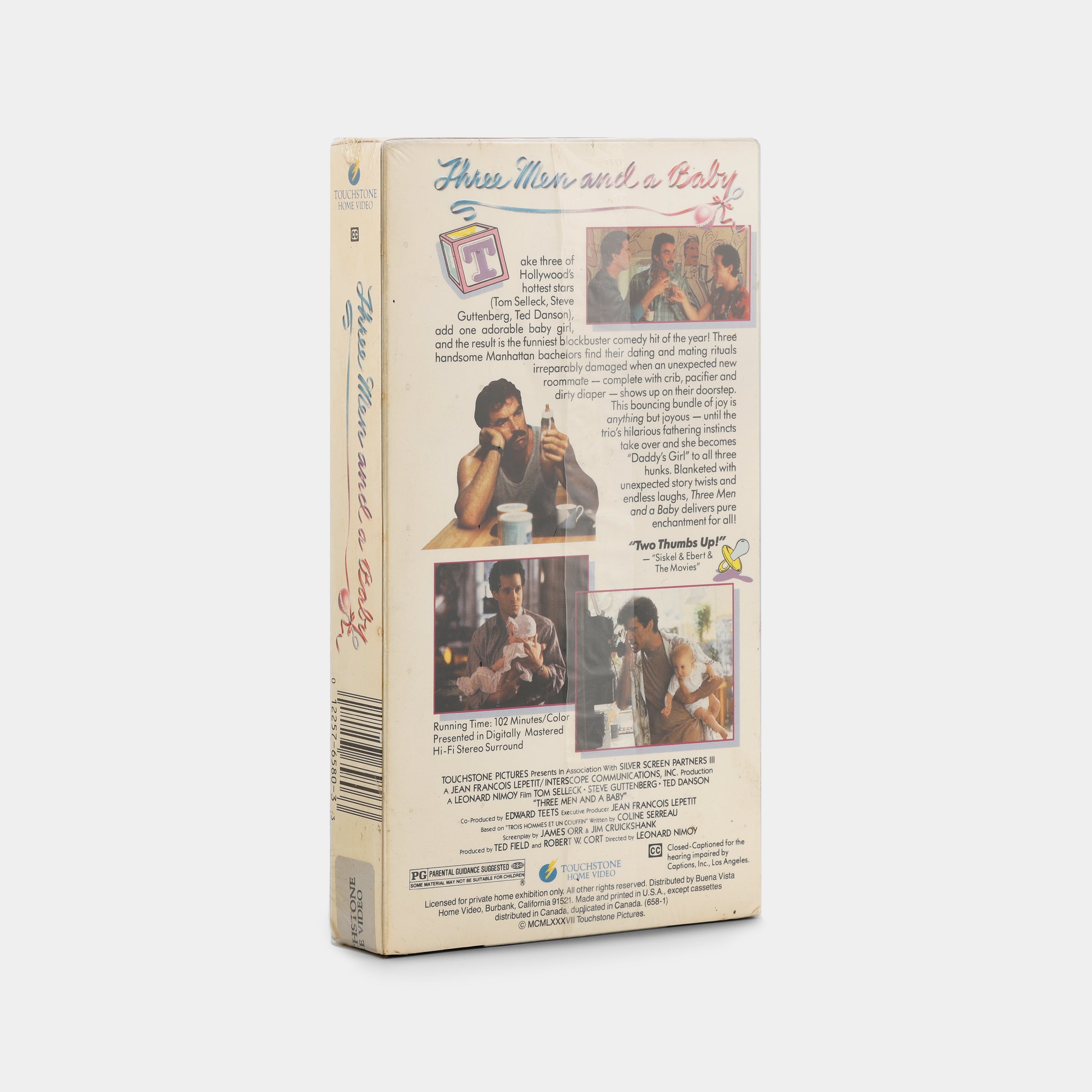 Three Men and a Baby (Sealed) VHS Tape