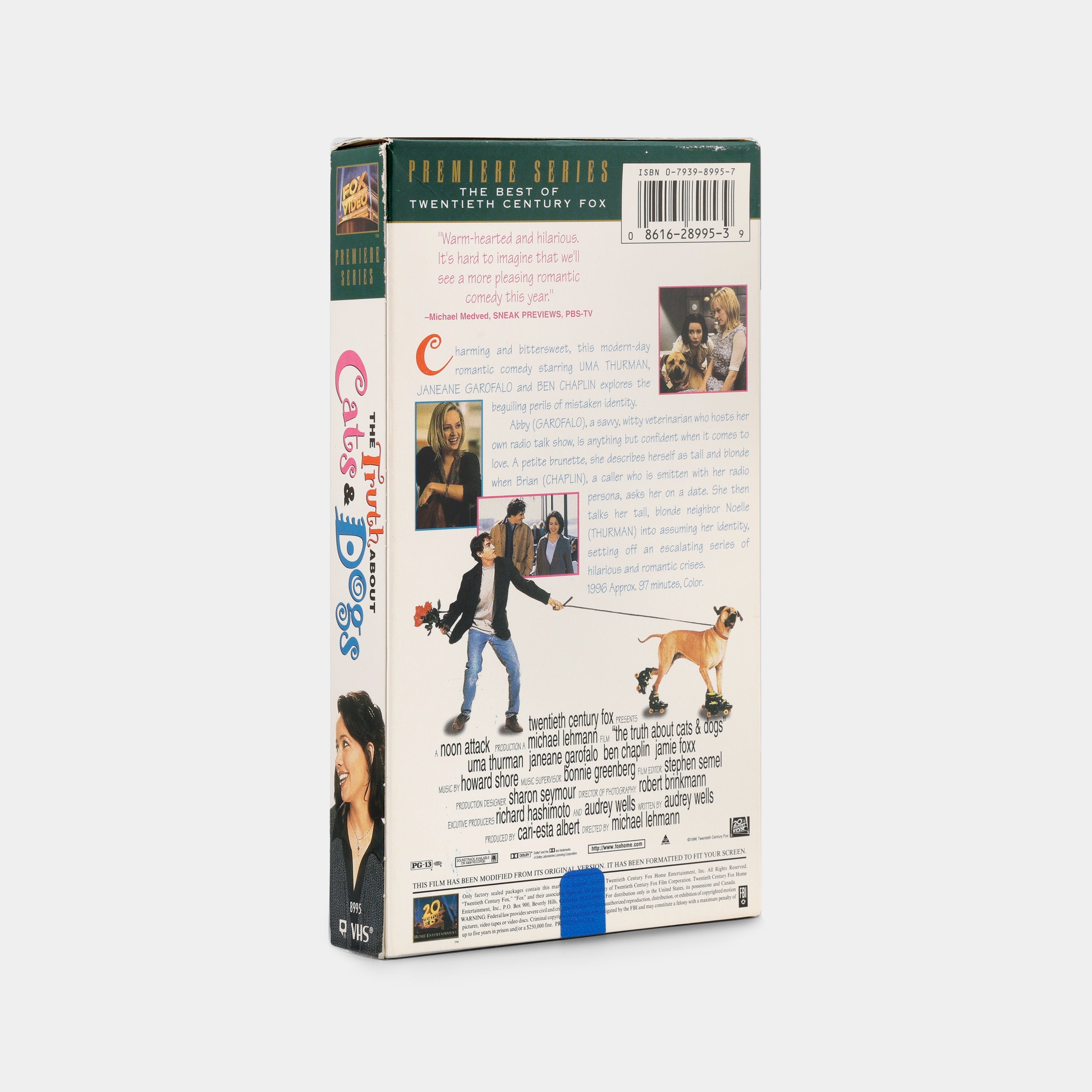 The Truth About Cats & Dogs VHS Tape