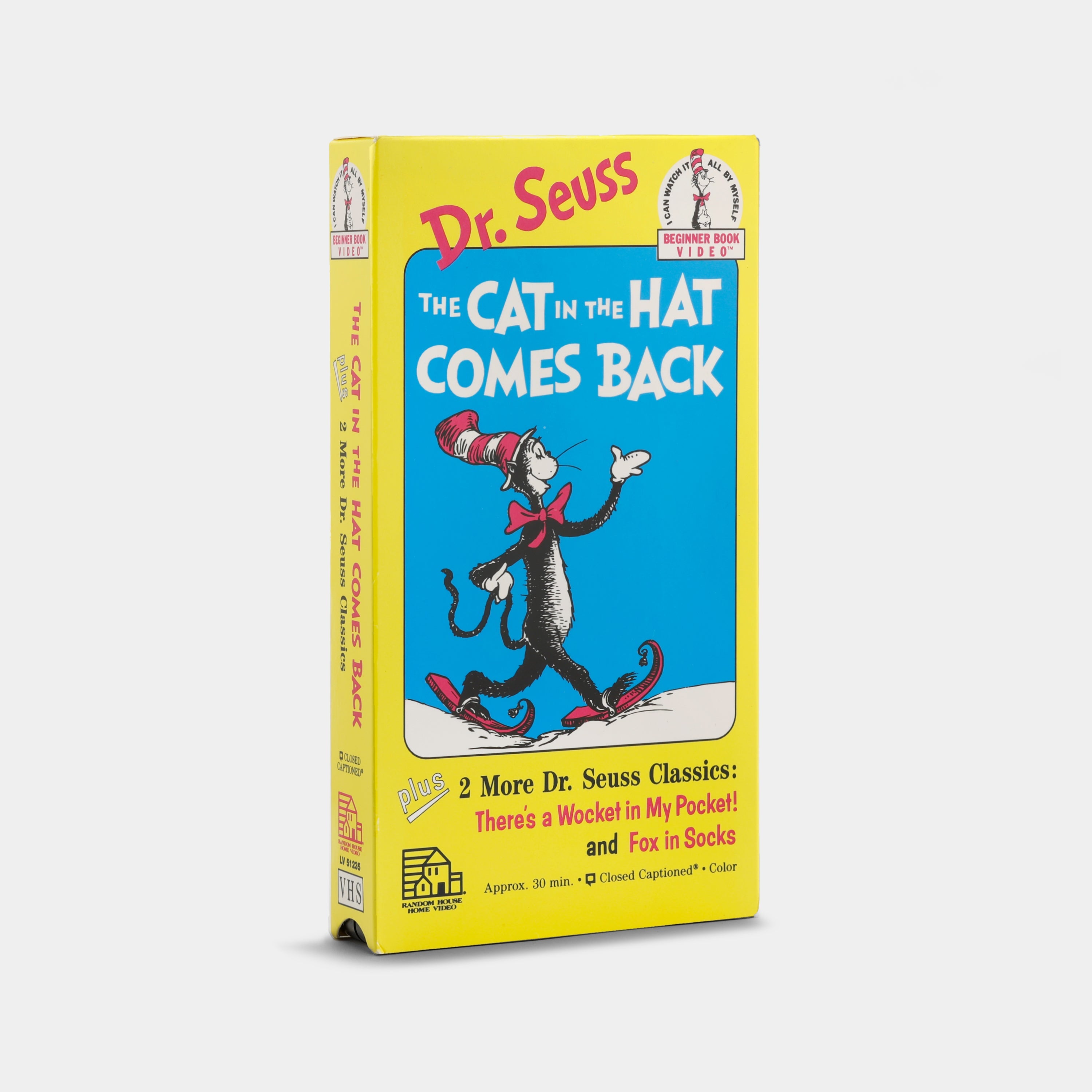 The Cat in the Hat Comes Back VHS Tape
