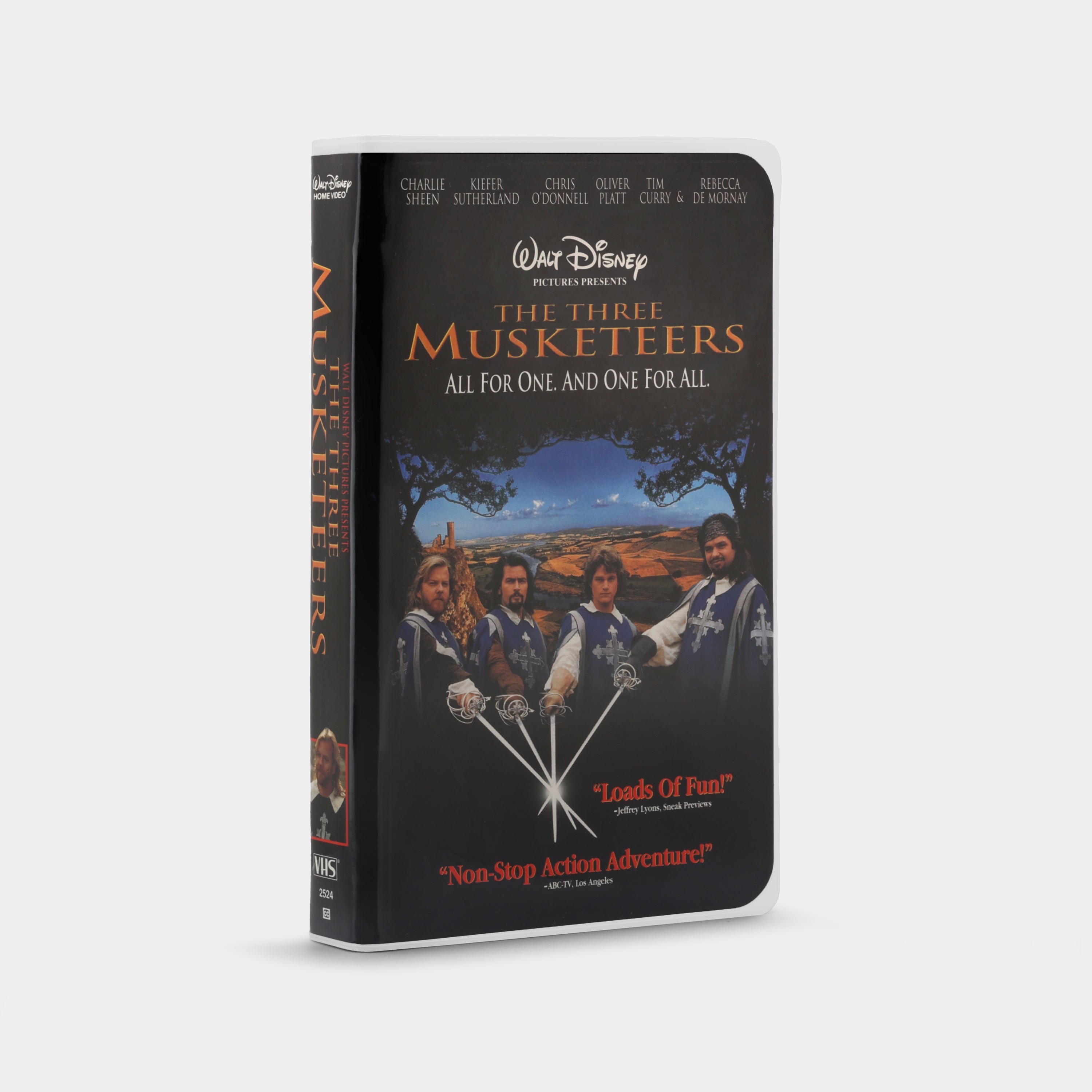 The Three Musketeers VHS Tape