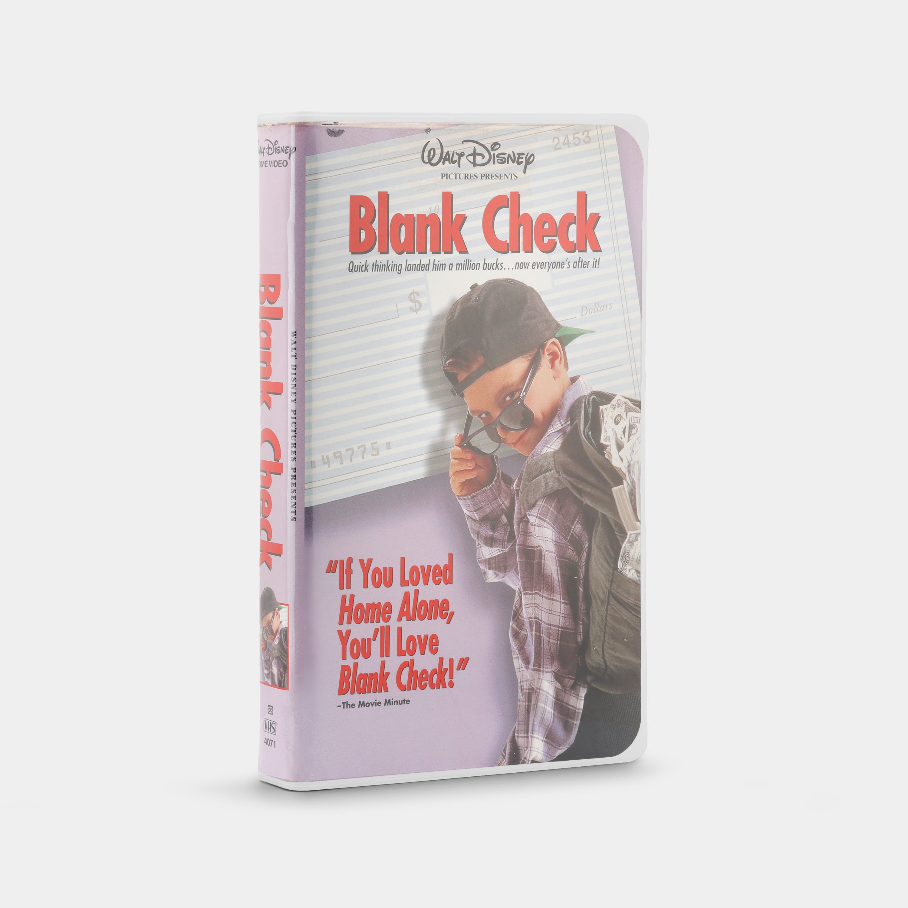 Blank Check VHS Tape