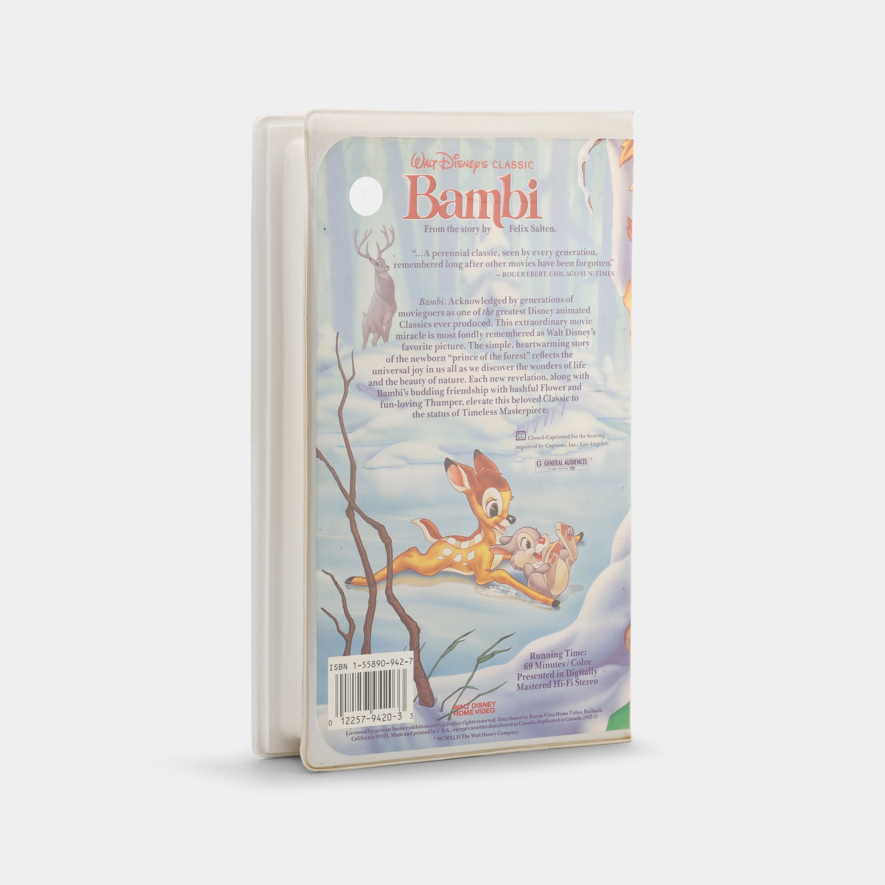 Bambi (The Classics) VHS Tape