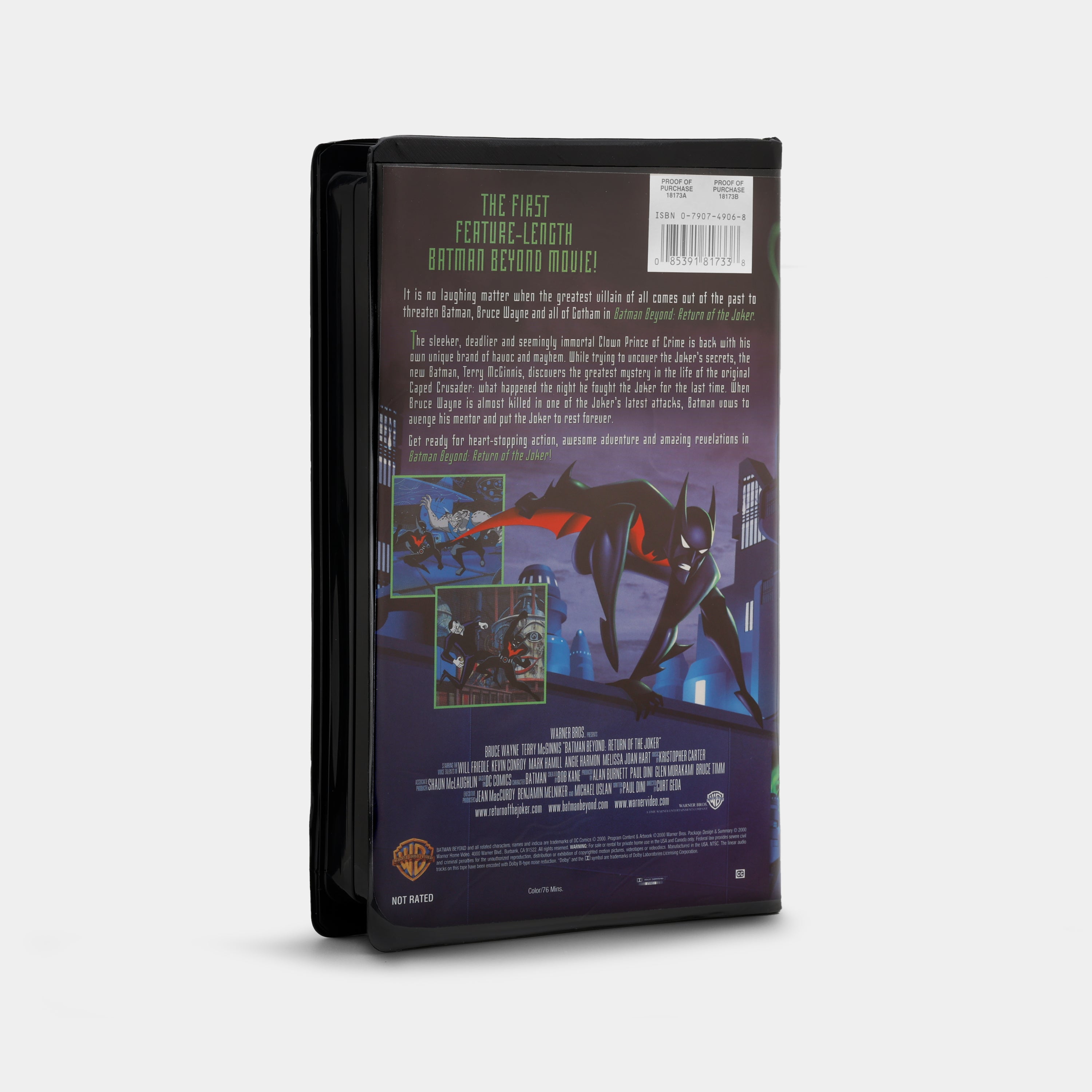 Batman Beyond: Return of the Joker VHS Tape