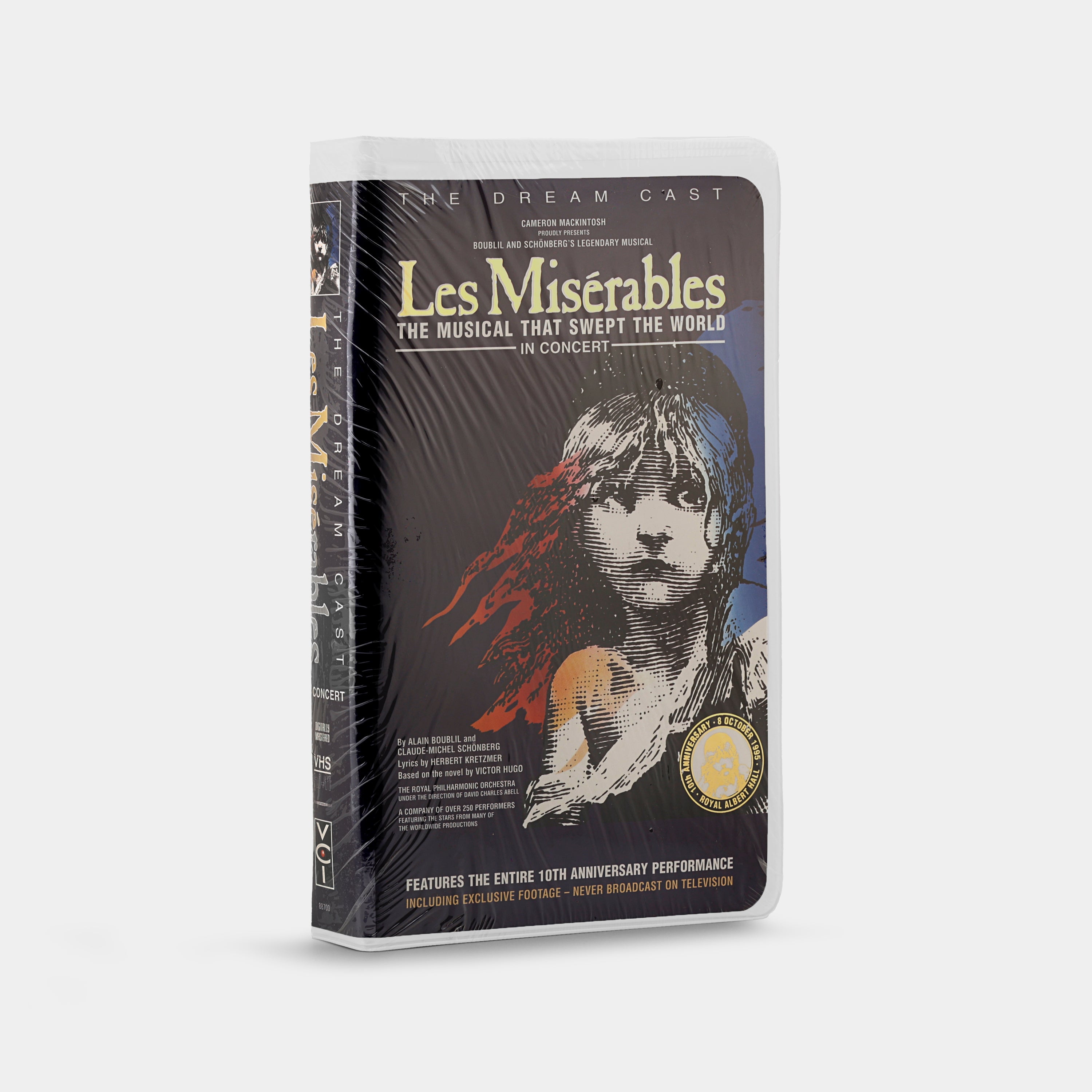 Les Misérables: The Musical That Swept the World – In Concert (Sealed) VHS Tape
