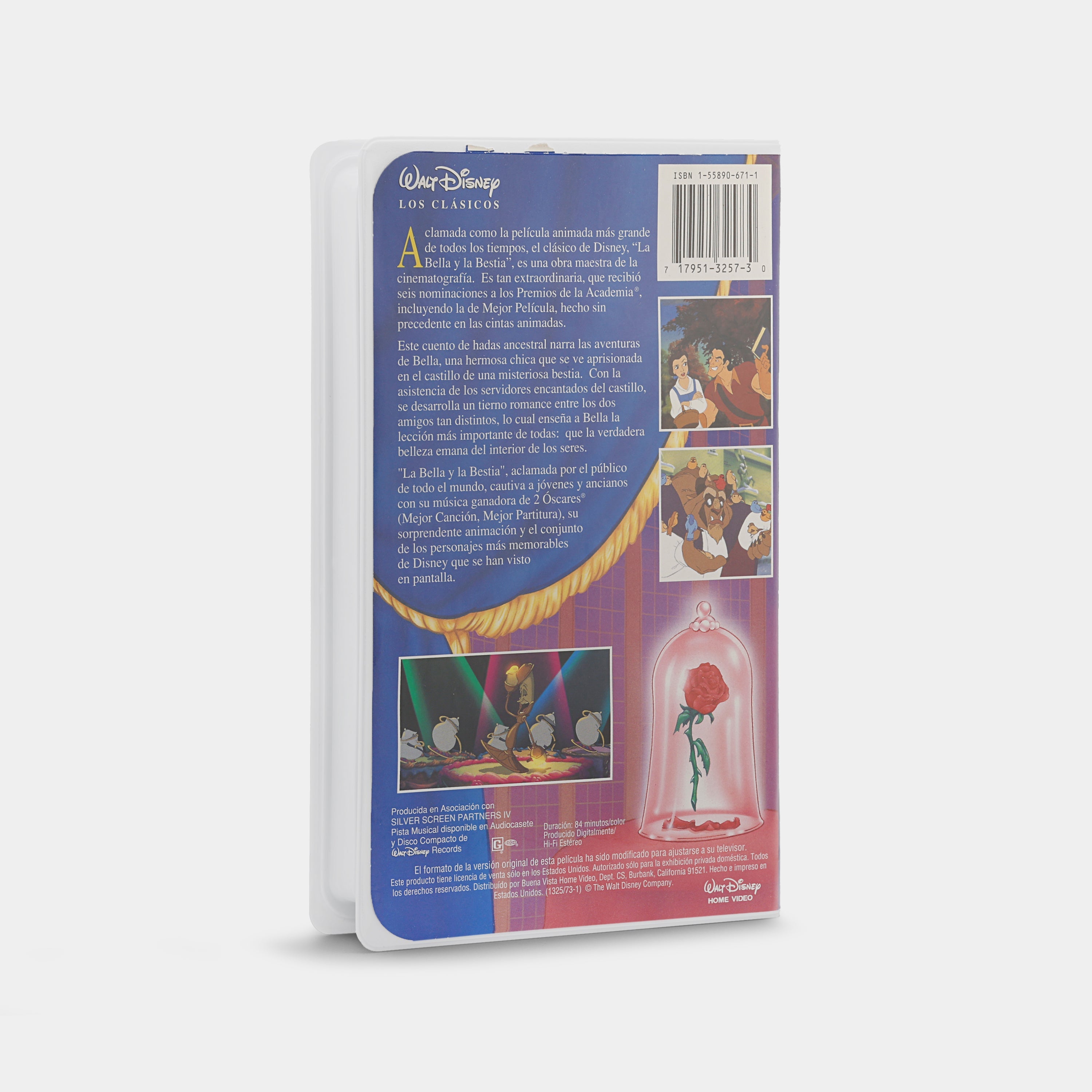 La Bella y la Bestia VHS Tape
