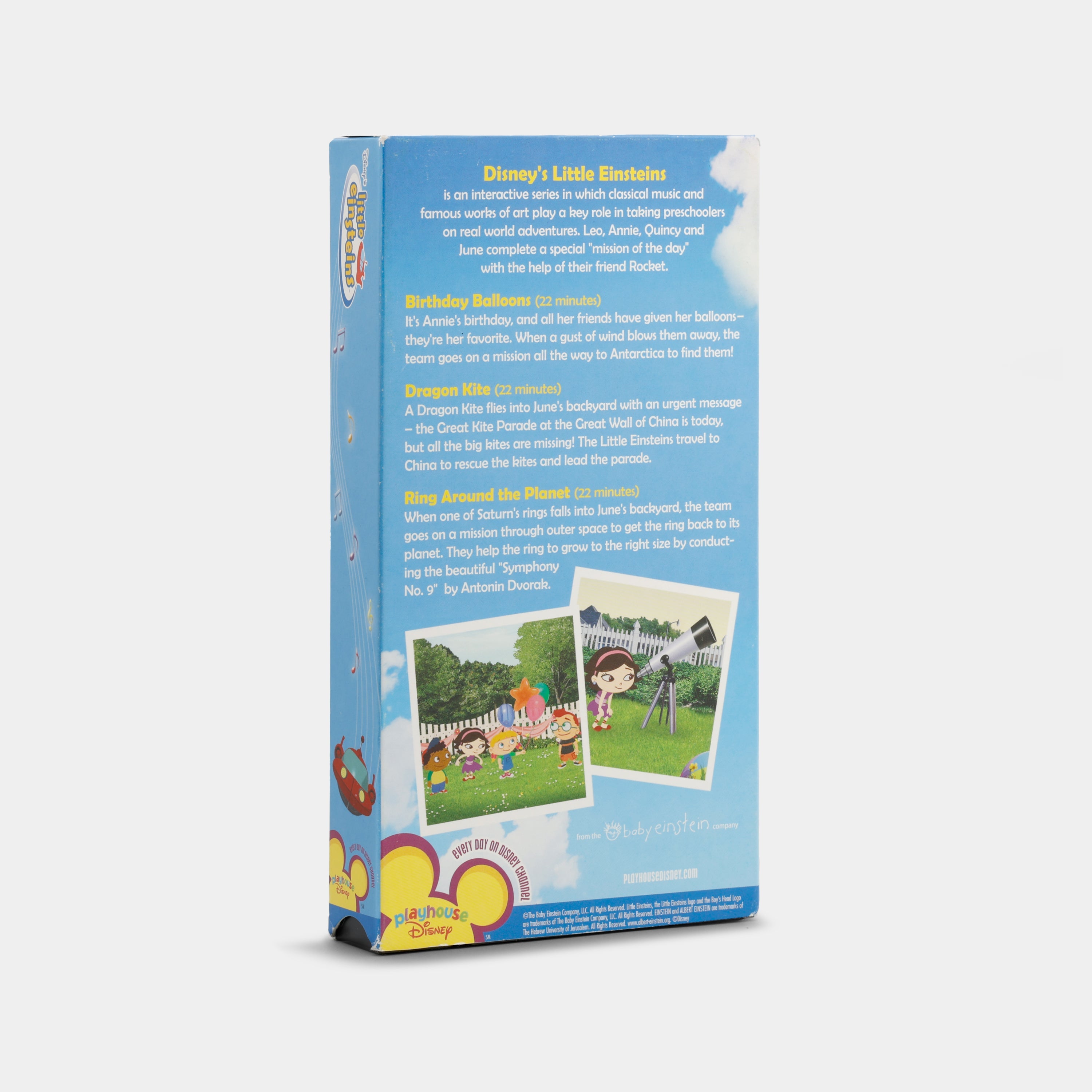 Disney's Little Einsteins: Climb Aboard and Get Ready to Explore VHS Tape