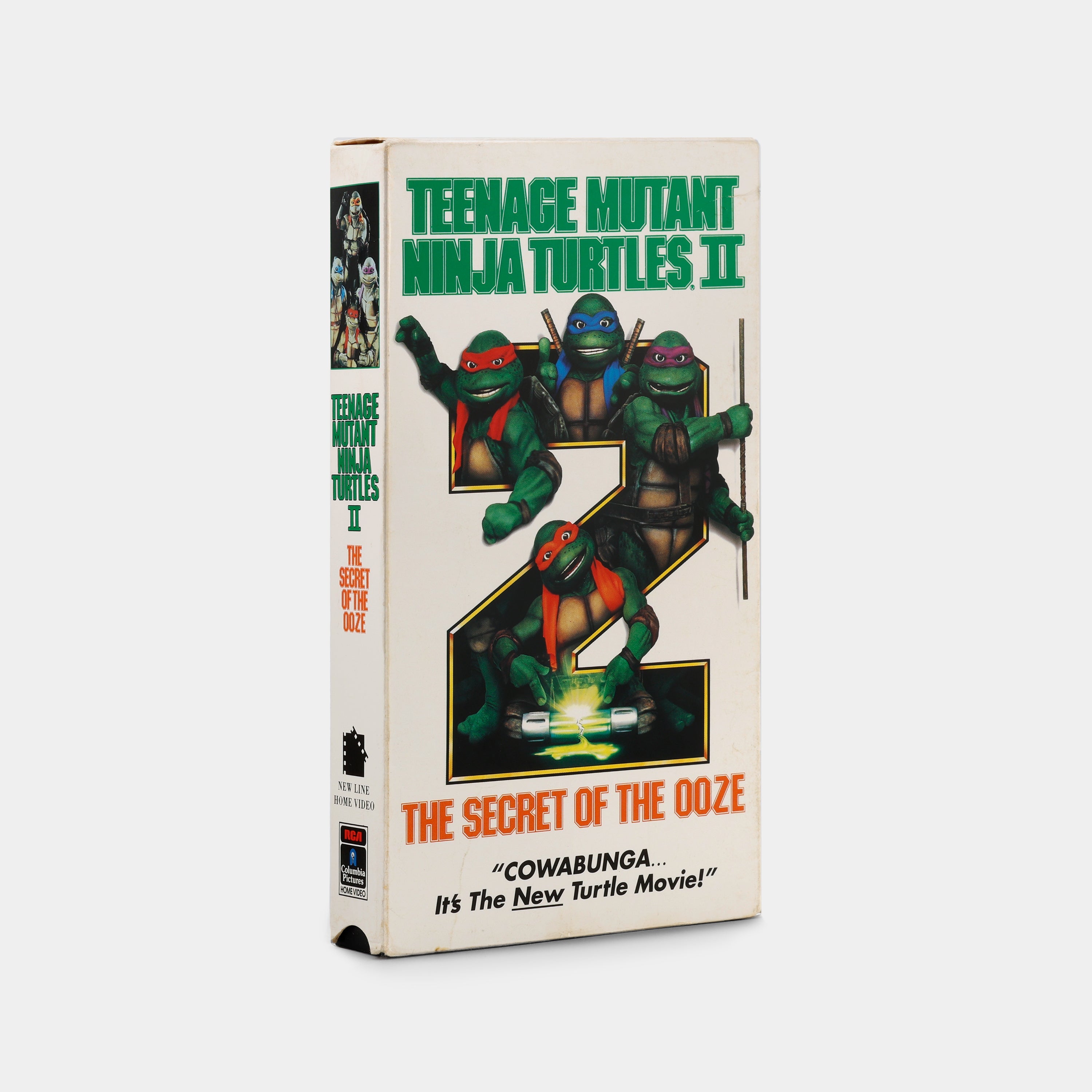 Teenage Mutant Ninja Turtles II: The Secret of the Ooze VHS Tape