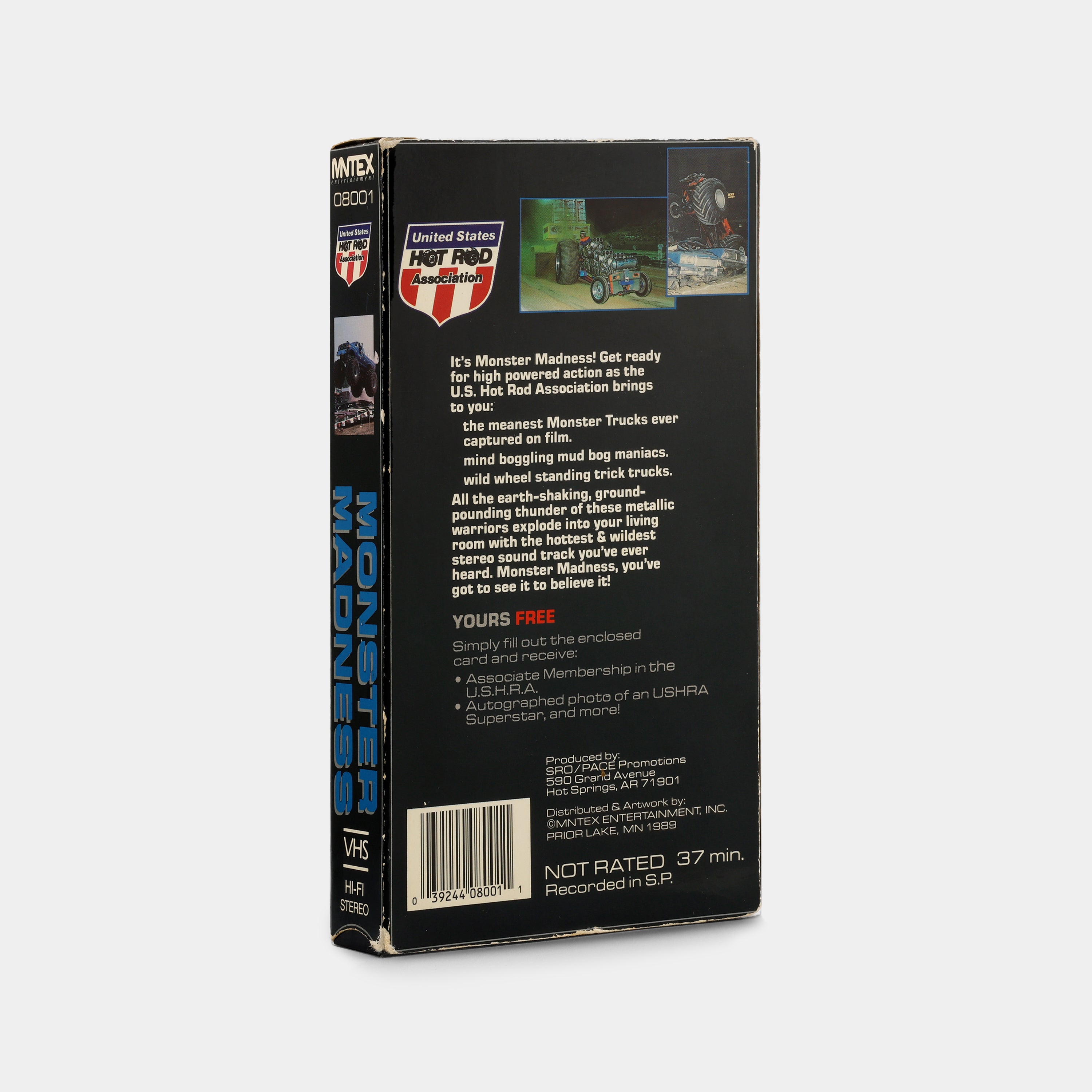 Monster Madness VHS Tape