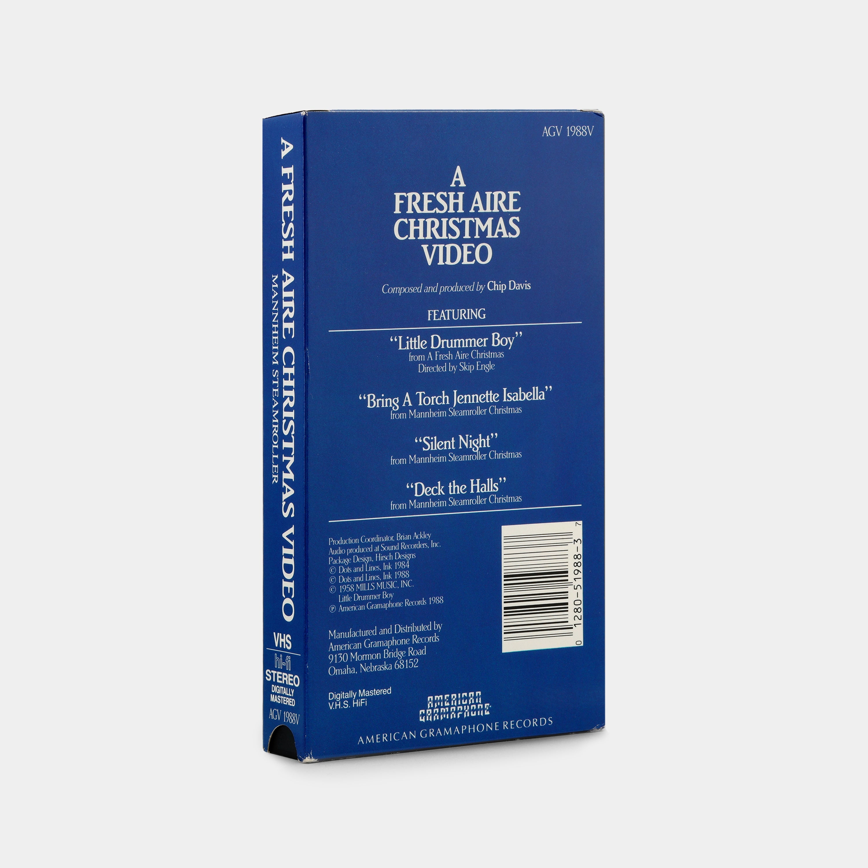 Mannheim Steamroller: A Fresh Aire Christmas VHS Tape