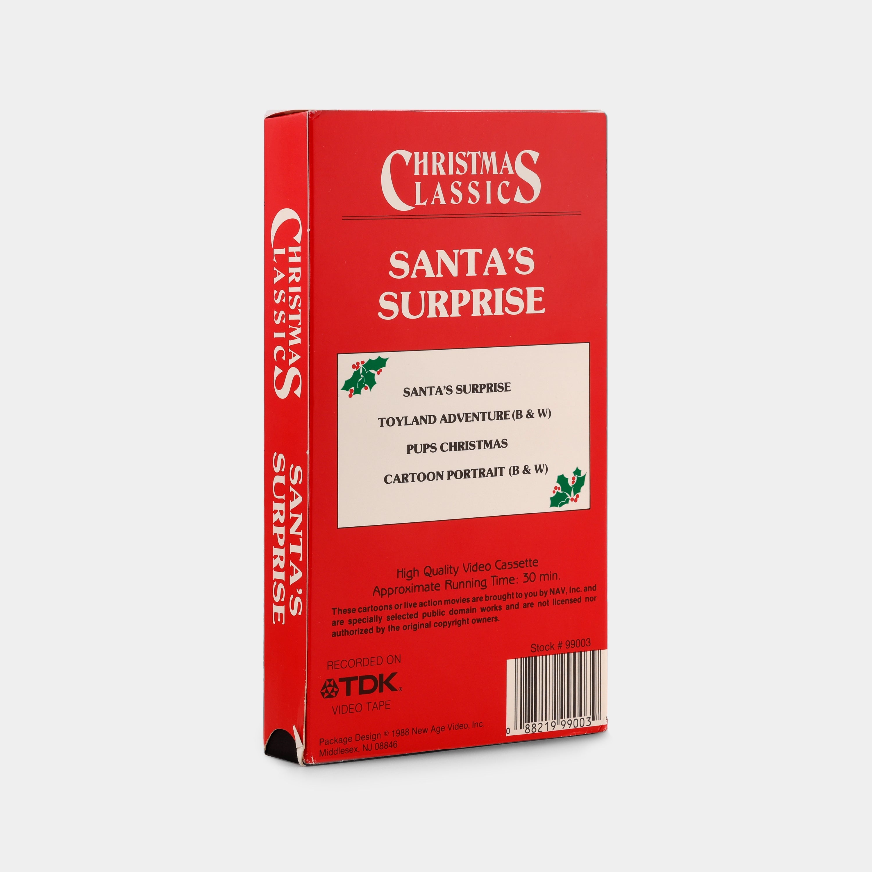 Santa’s Surprise VHS Tape