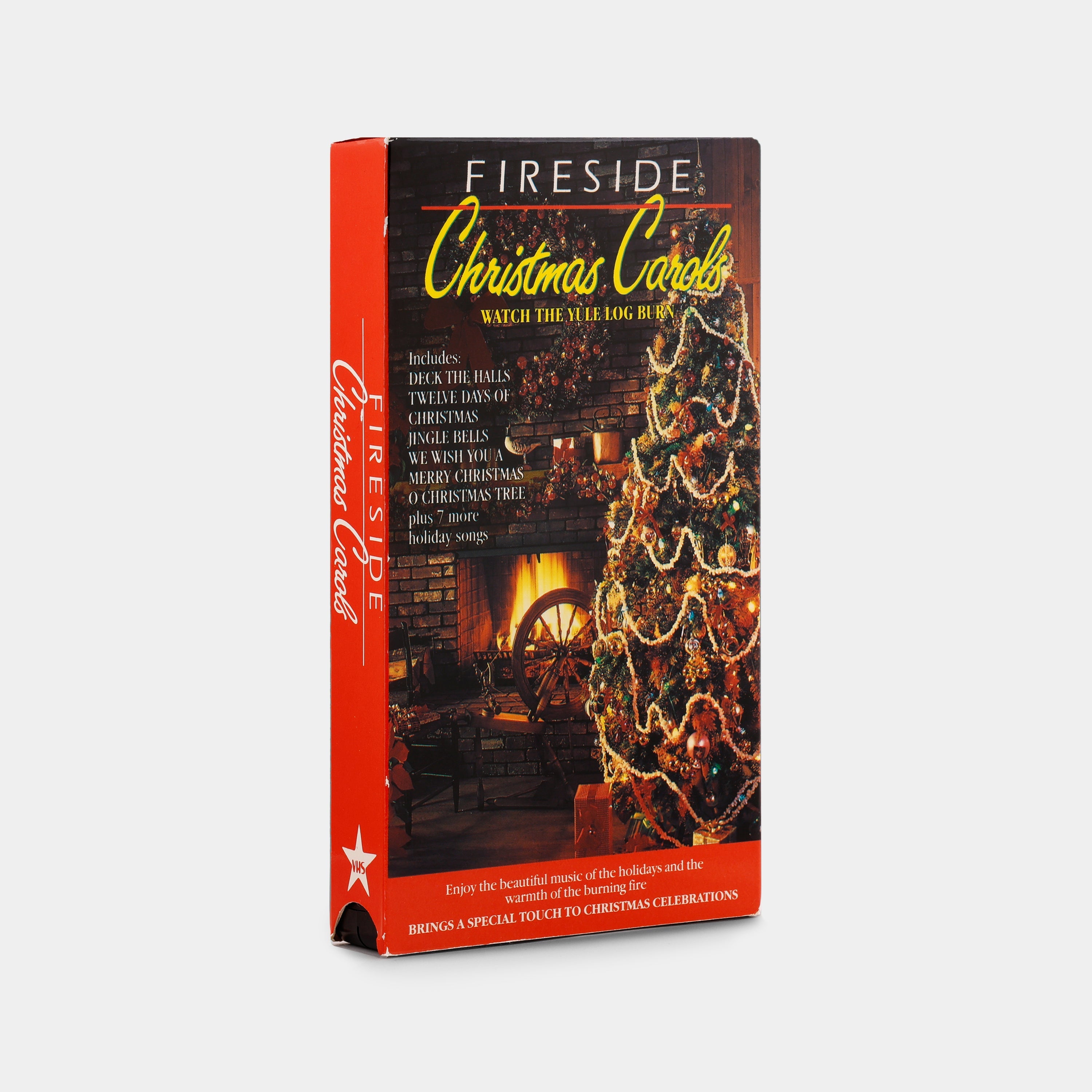 Fireside Christmas Carols VHS Tape