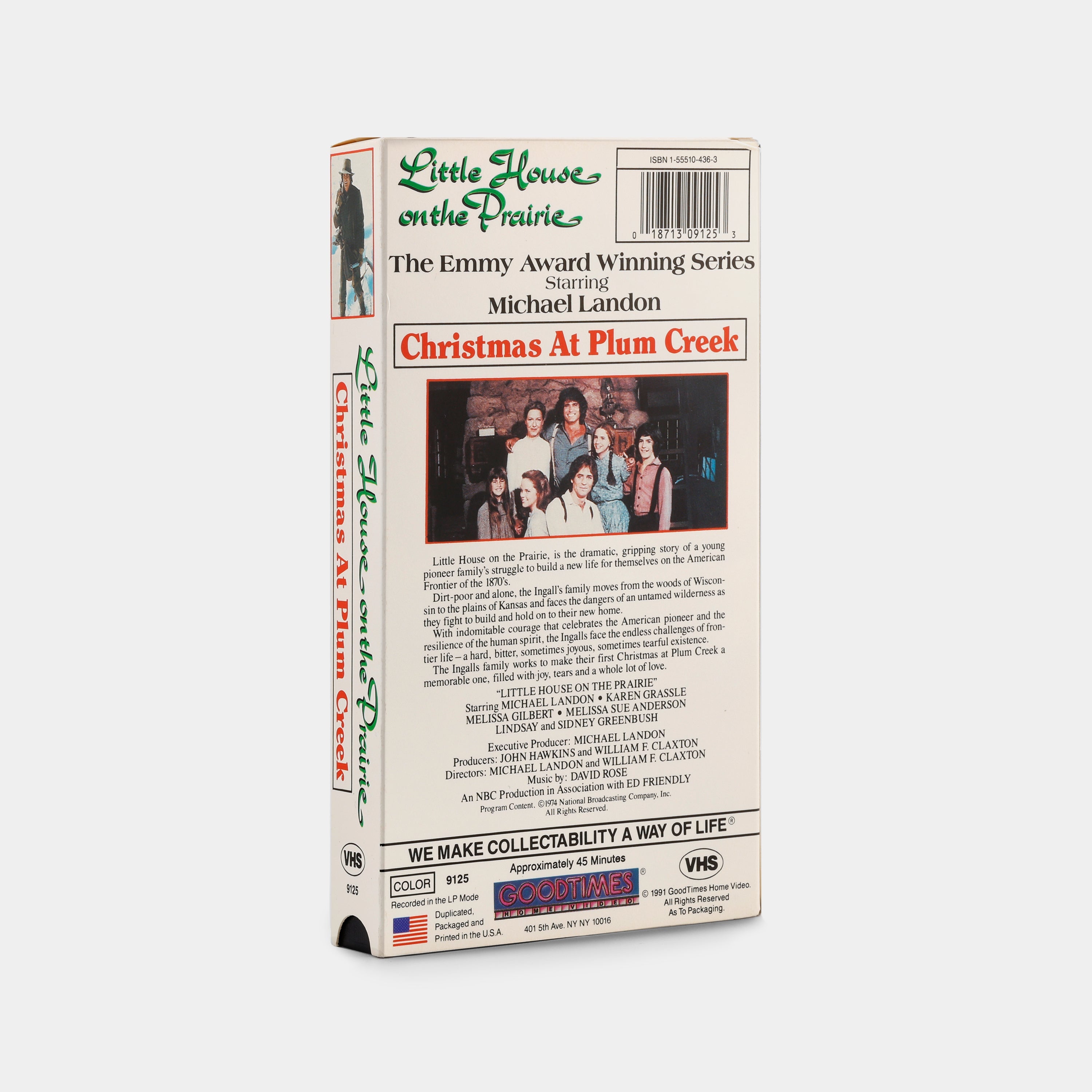 Little House on the Prairie: Christmas at Plum Creek VHS Tape