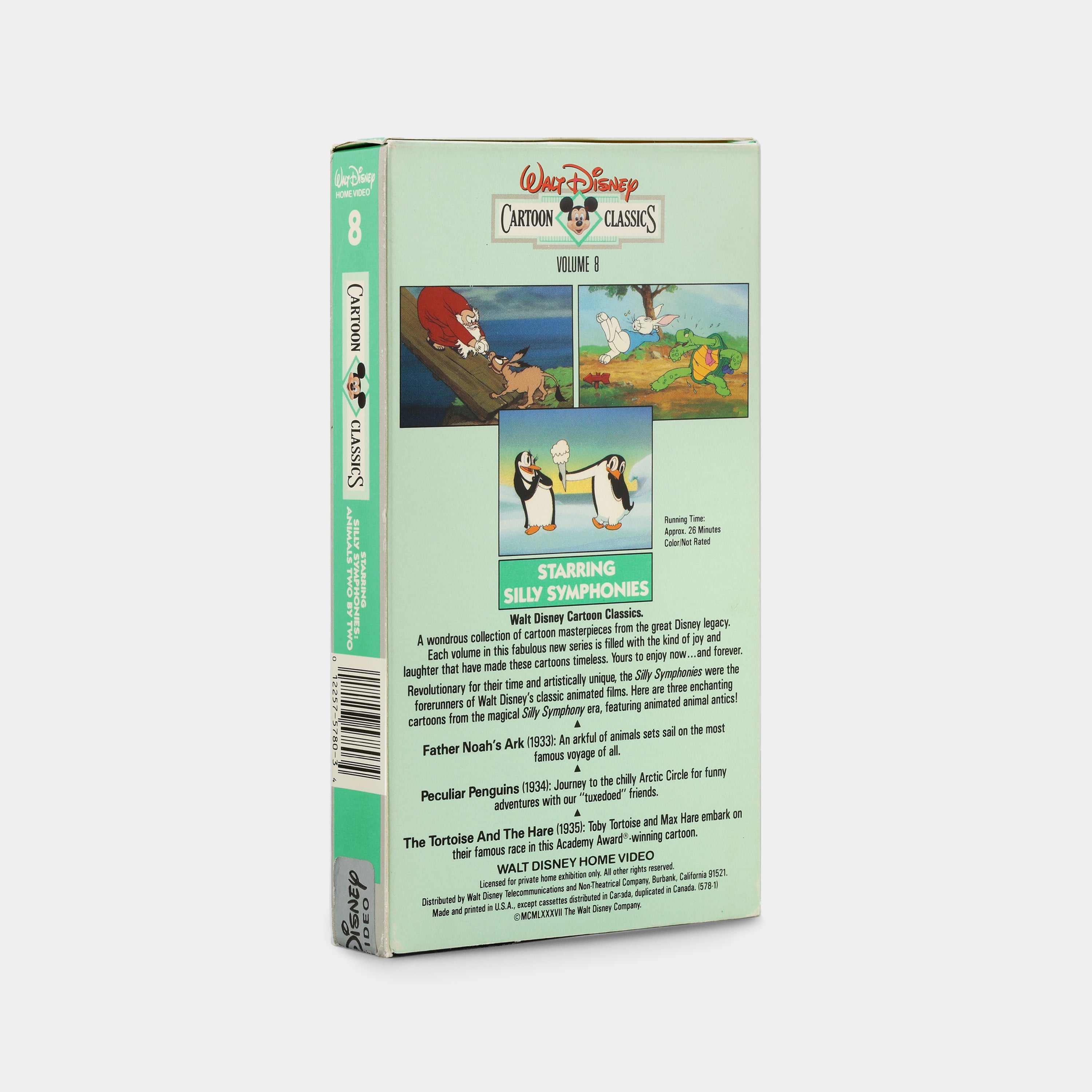 Cartoon Classics: Starring Silly Symphonies - Animals Two By Two VHS Tape