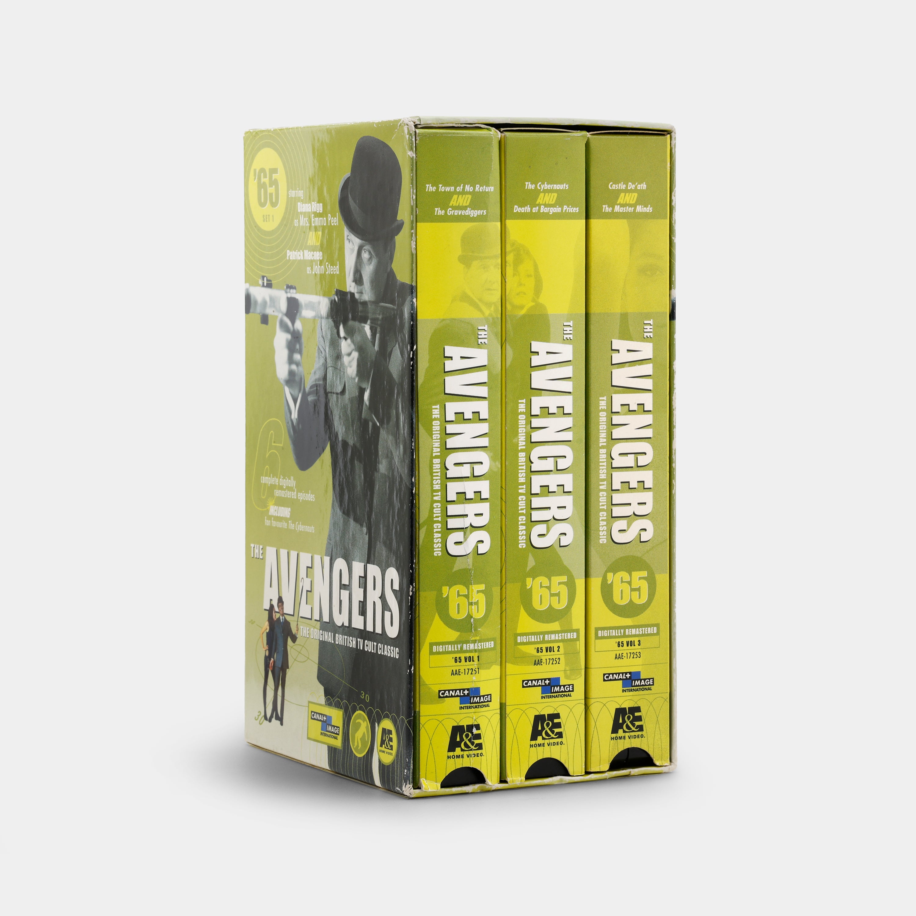 The Avengers ’65: Set 1 VHS Tape Set