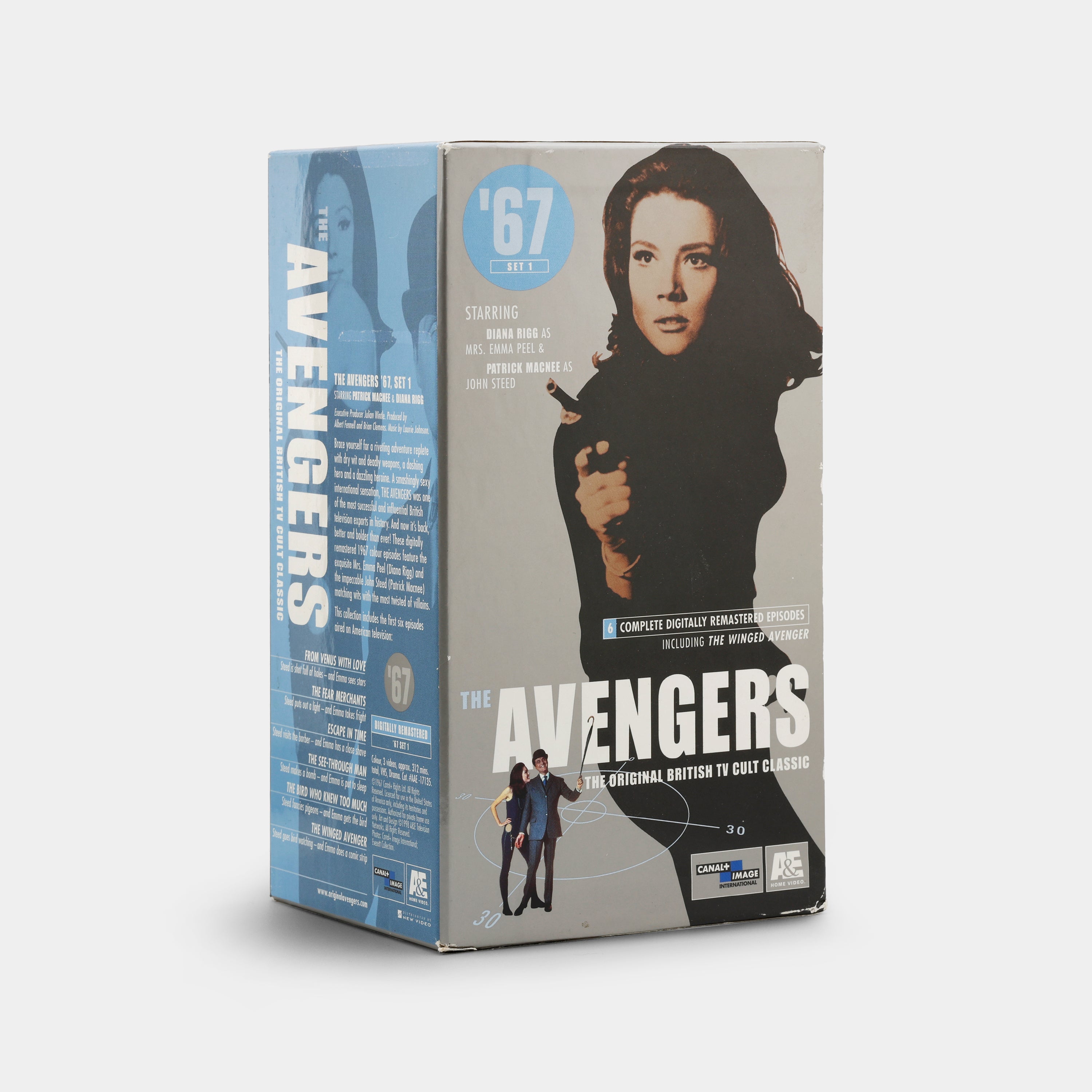 The Avengers ’67: Set 1 VHS Tape Set