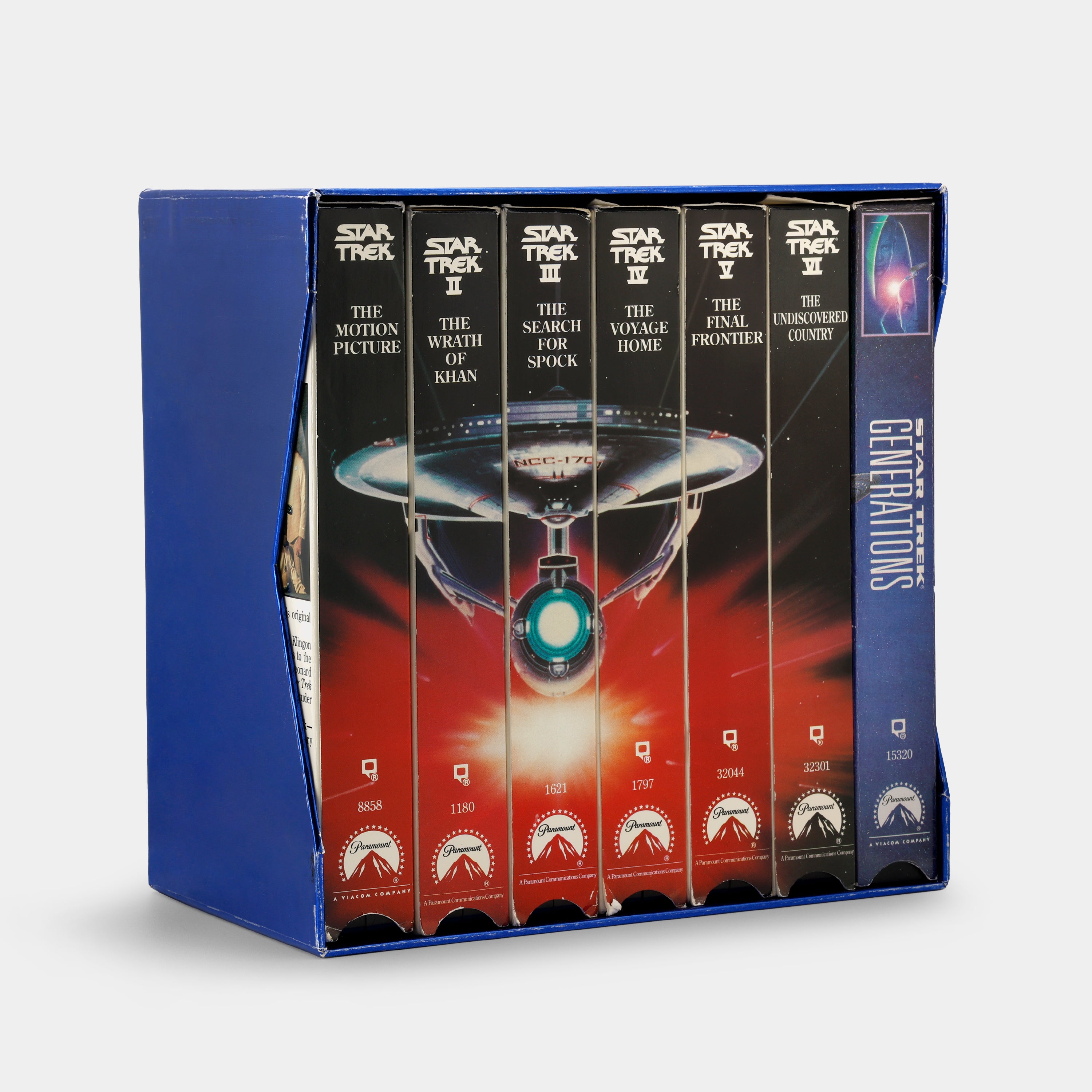 Star Trek Movie Collection VHS Tape Set