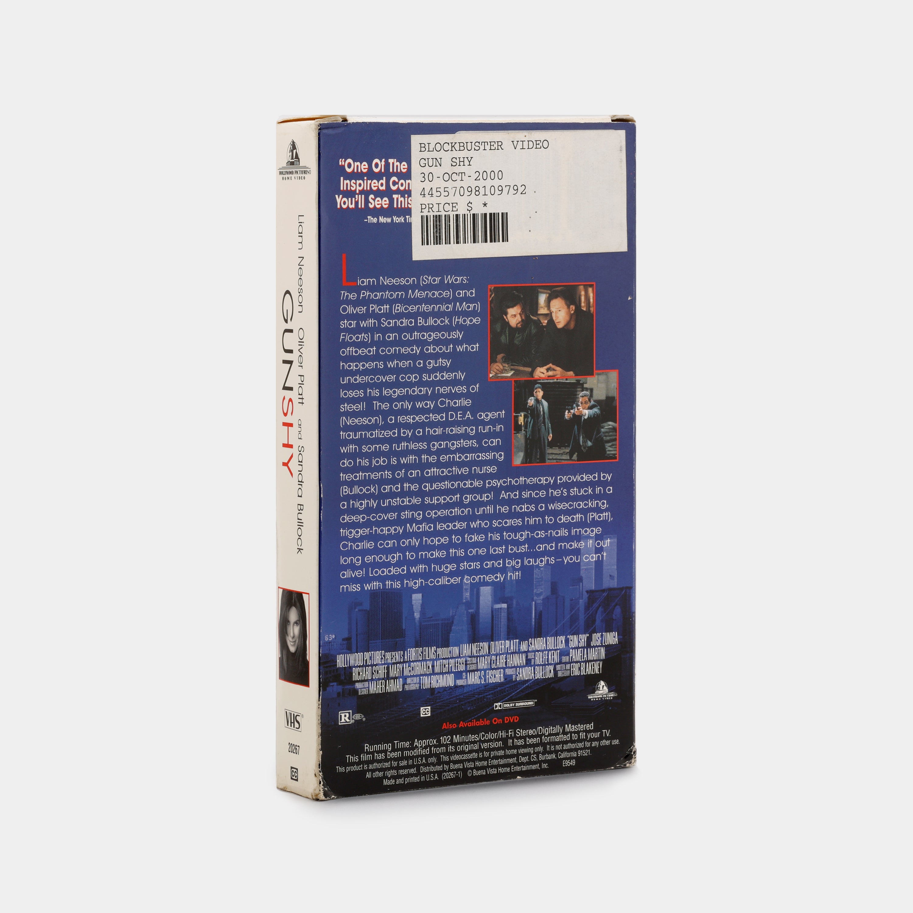 Gun Shy VHS Tape – Retrospekt