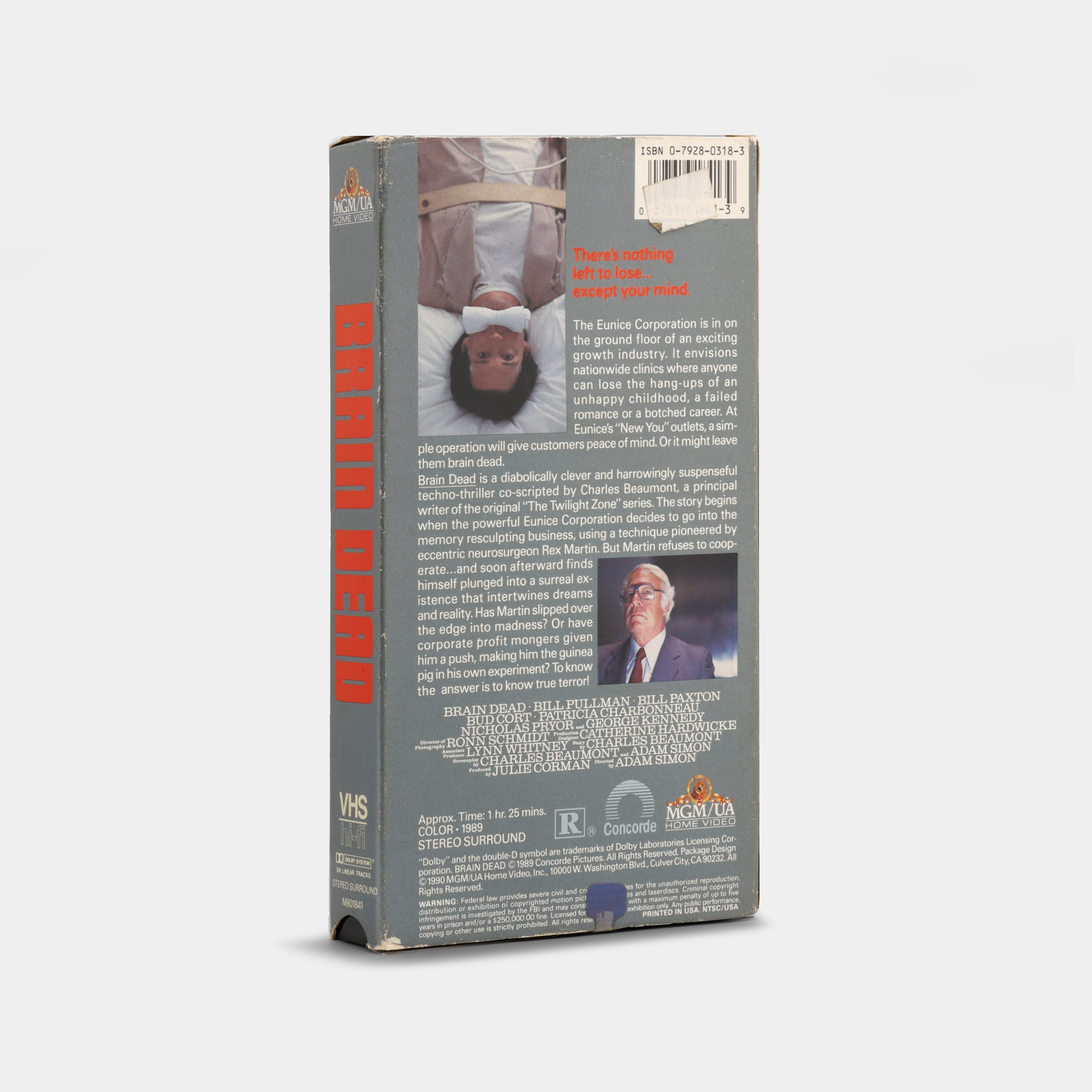 Brain Dead VHS Tape