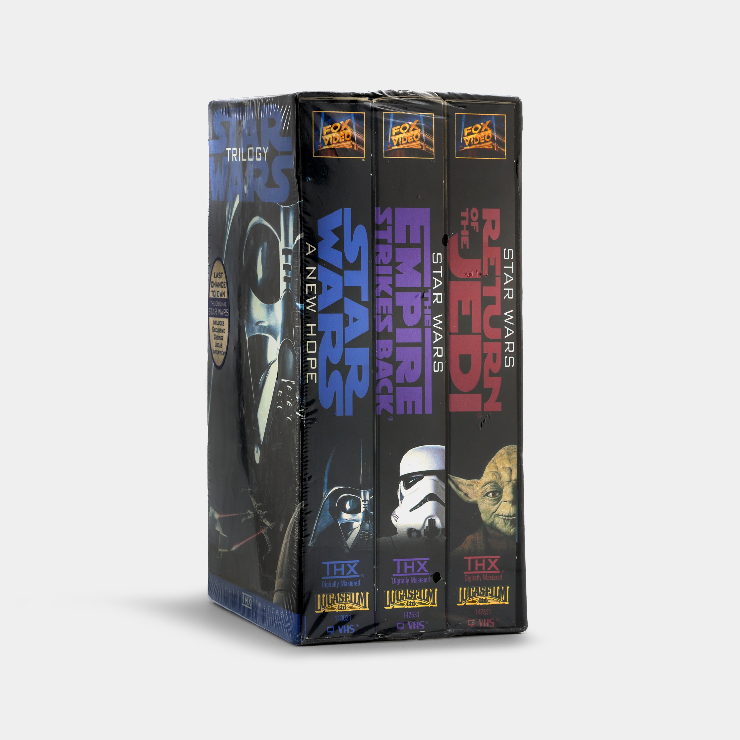 Star Wars Trilogy (Sealed) VHS Tape Set