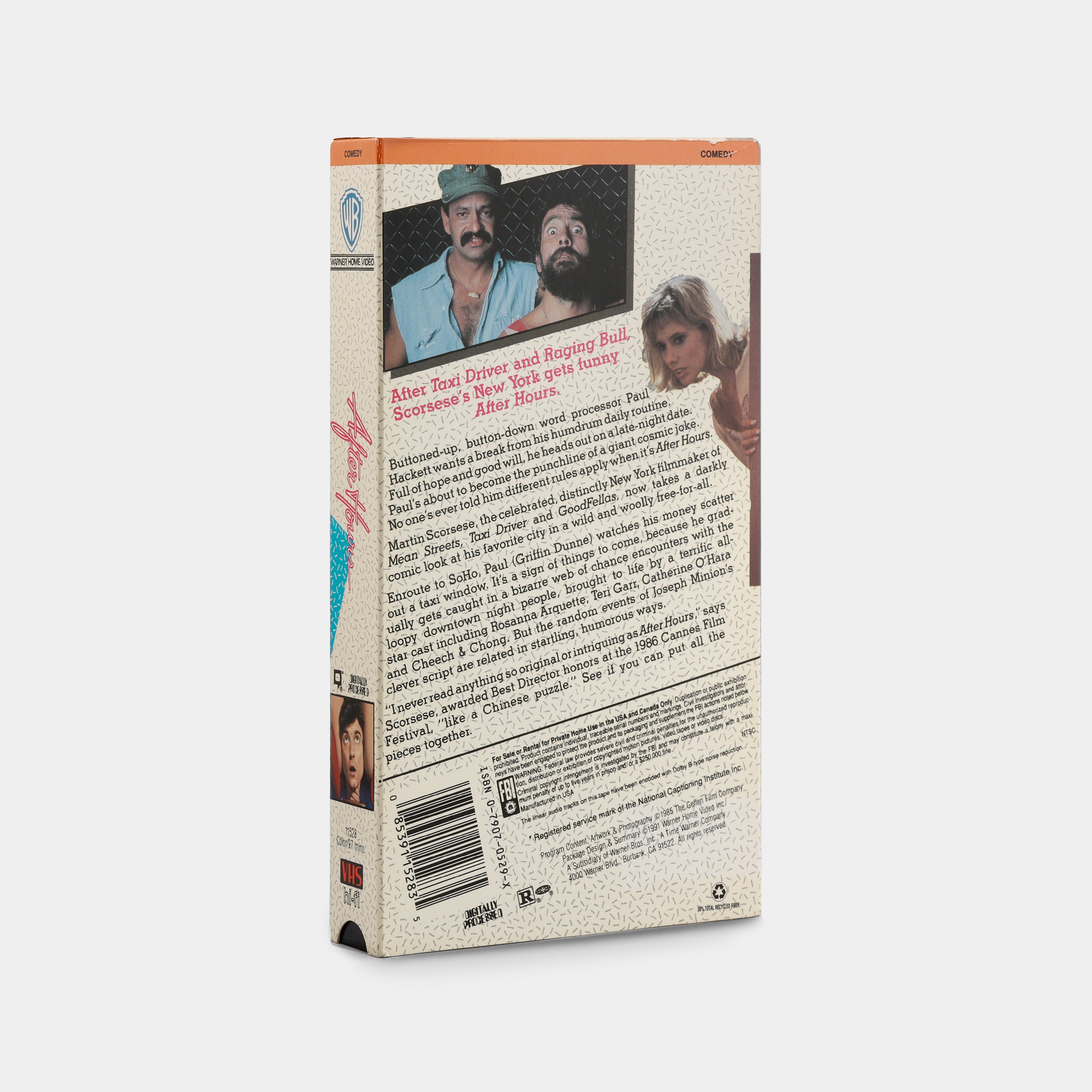 After Hours VHS Tape